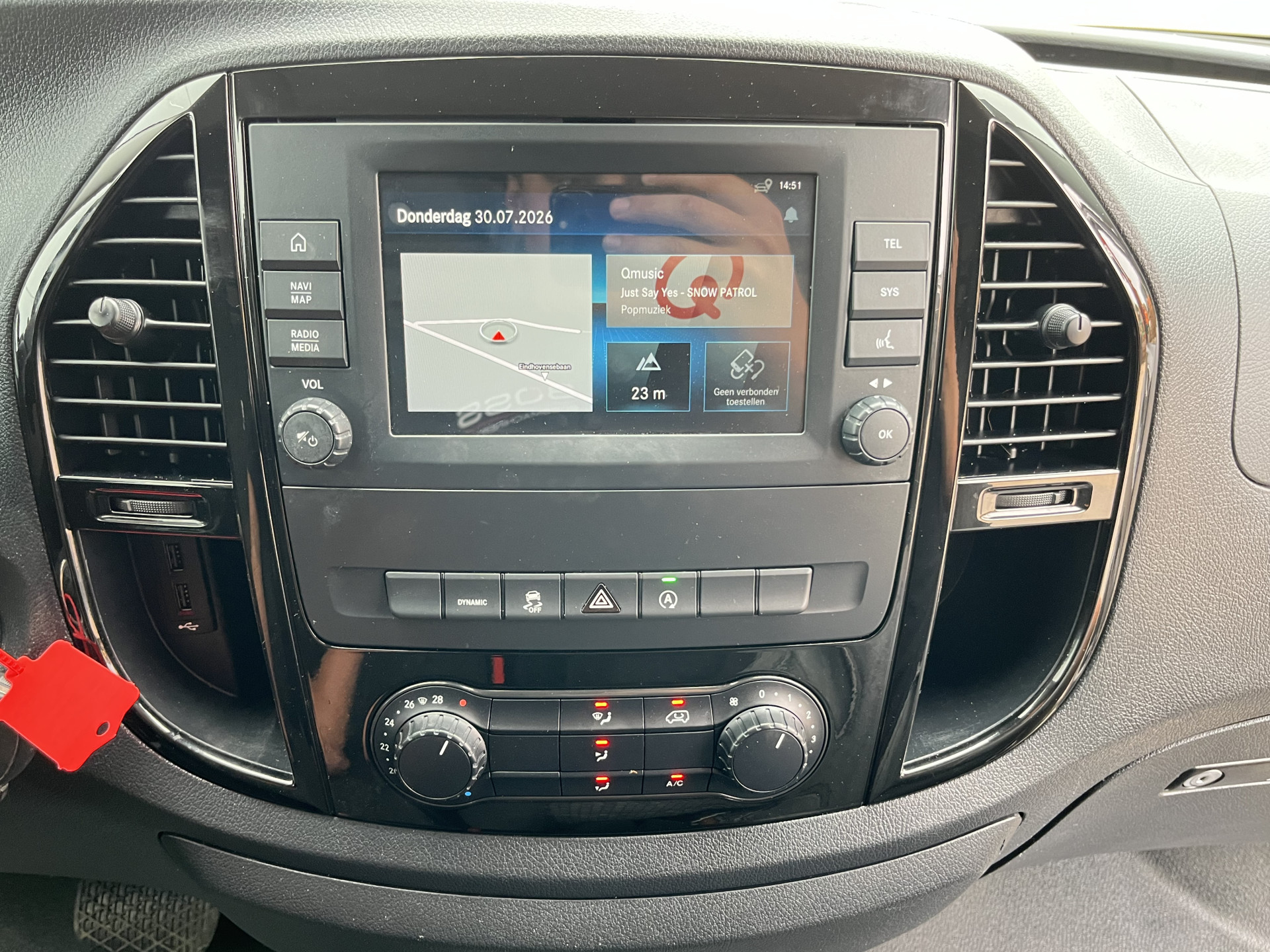 Mercedes-Benz Vito 119 1.9 CDI 190pk Automaat L2H1 9G-Tronic Climate Control Adaptieve Cruise Control Trekhaak Navigatie Camera Stoelverwarming