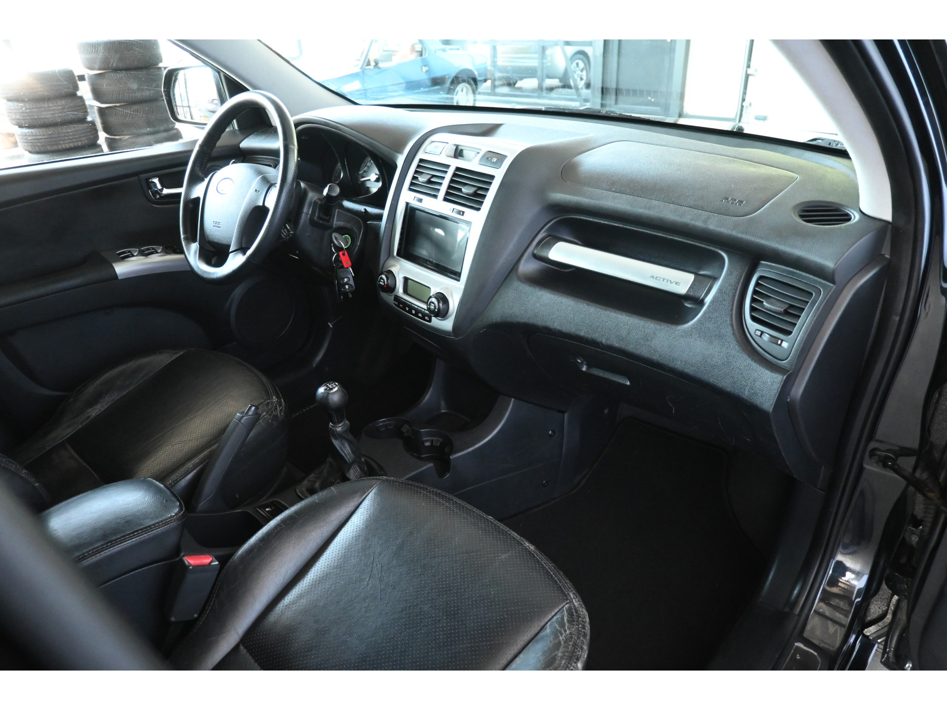 Kia Sportage 2.0 CVVT X-ception Trekhaak Airco Cruise control Leder PDC Android Auto 100% Onderhouden! Inruil Mogelijk!