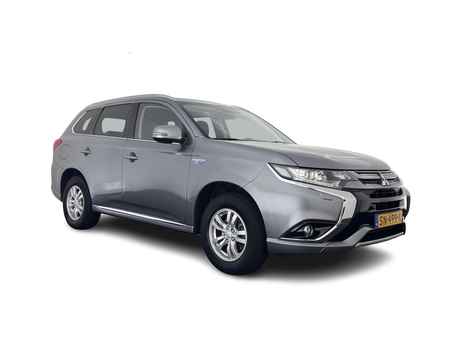 Mitsubishi Outlander 2.0 PHEV (Plug-In) Pure (INCL-BTW) Aut. *LEATHER-MICROFIBRE | COMFORTSEATS | CARPLAY | CAMERA | DAB+ | KEYLESS | PRIVACY-GLASS | SHIFT-PADDLES | TOWBAR | 16''ALU*