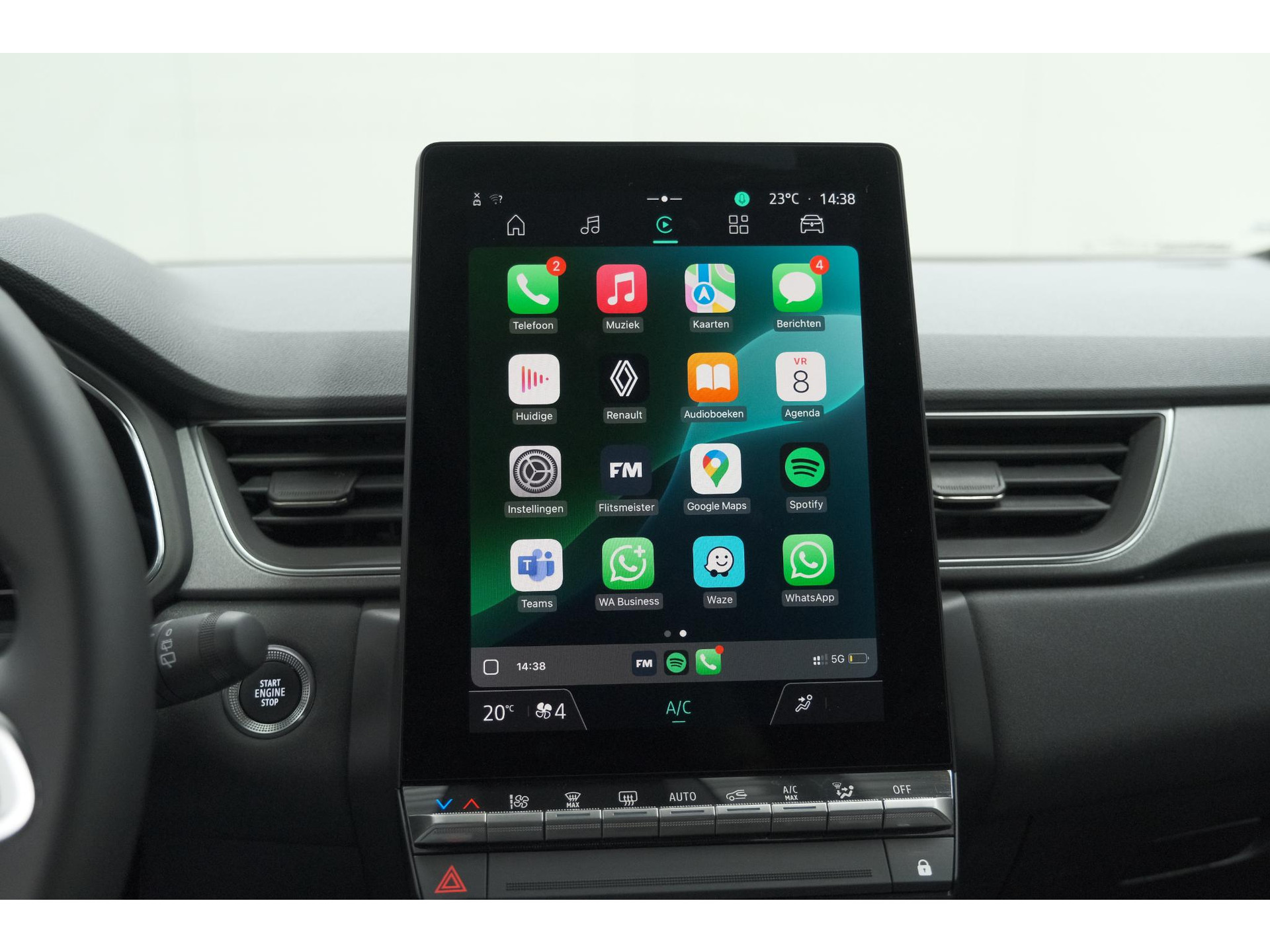 Renault Captur TCe 90 Techno | Nieuw Model | Camera | Navigatie | Apple Carplay | Pack Full Screen | 18 Inch Lichtmetalen Velgen