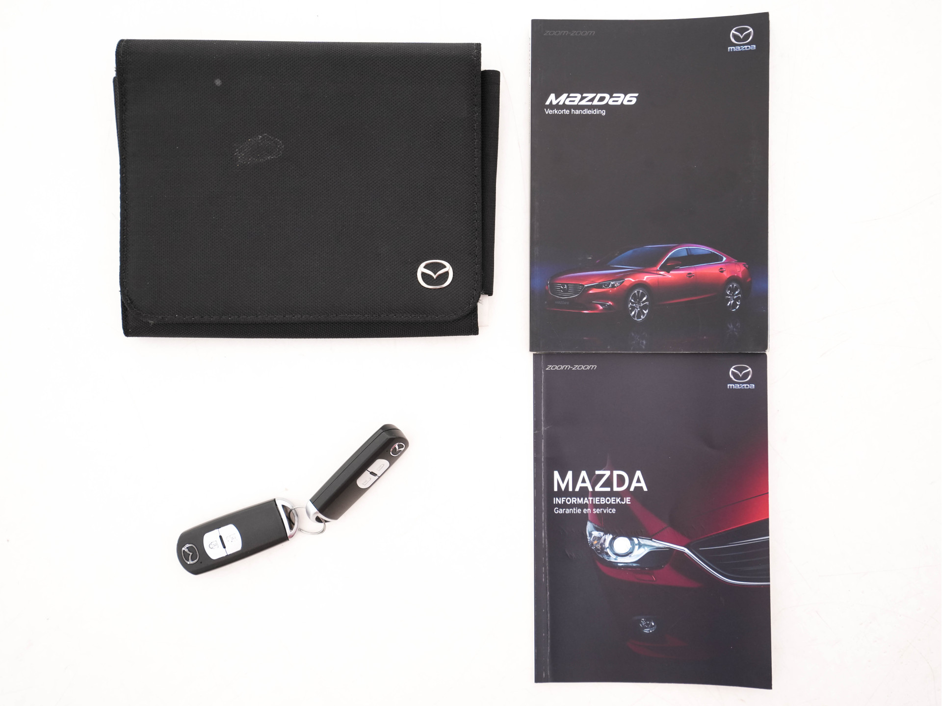 Mazda 6 Sportbreak 2.2D SkyActiv-D 150 Skylease GT (INCL-BTW) *LEATHER | FULL-LED | NAVI-FULLMAP | MEMORY-PACK | BOSE-AUDIO | BLIND-SPOT | CAMERA | KEYLESS | ECC | HEATED-SPORTSEATS | PDC | CRUISE | 17"ALU*