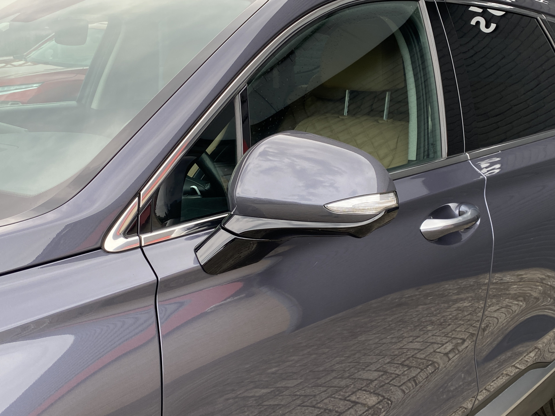 Hyundai Santa Fe 1.6 T-GDI HEV 230 pk Premium AUT. | dealer onderh. | leder inter. | 360 camera | trekhaak | memory | stoel-/stuurvw.
