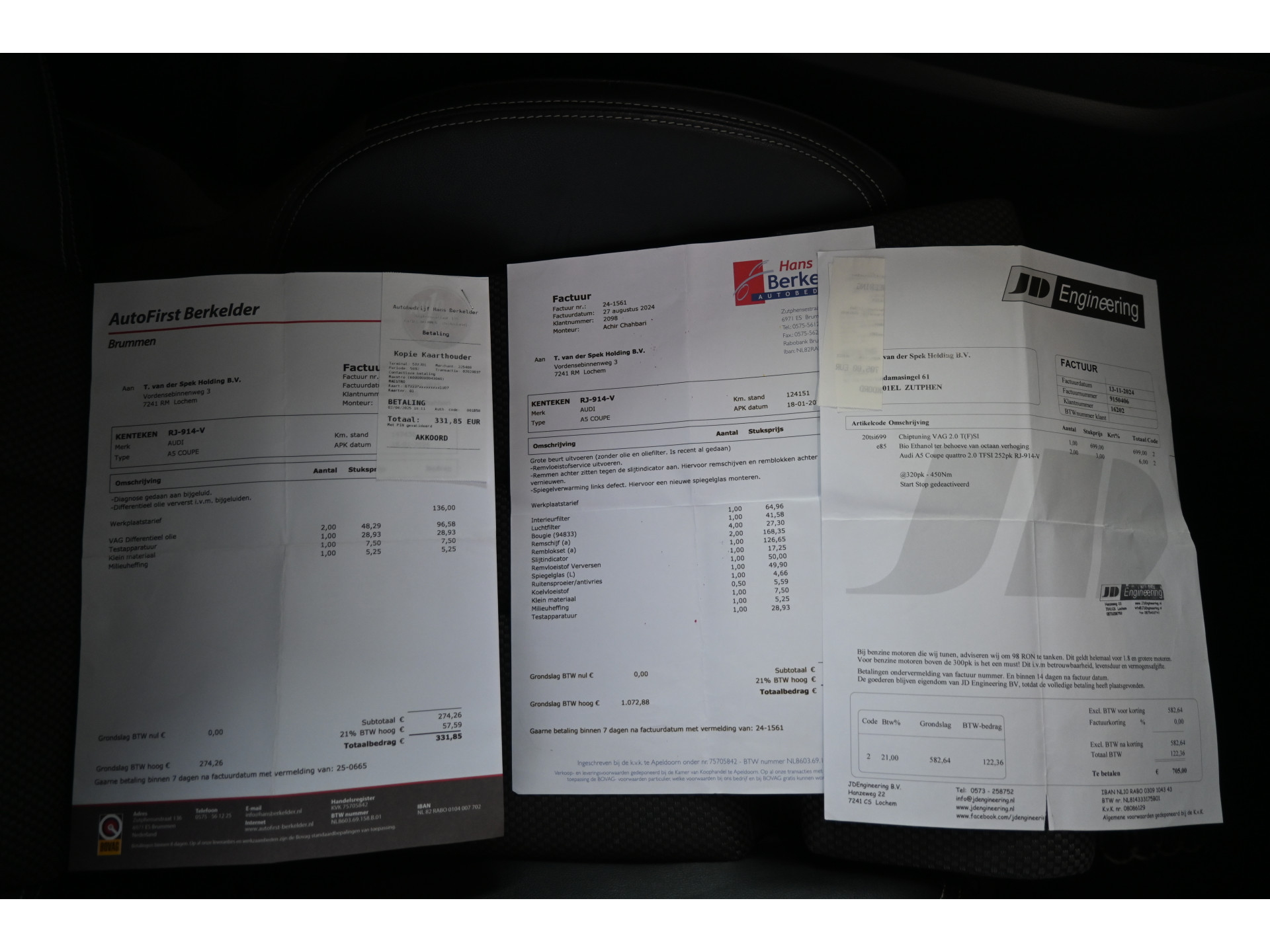 Audi A5 Coupé 2.0 TFSI Quattro Sport S-line Clima Panoramadak LED Adaptieve cruise B&O Navigatie 100% Onderhouden Inruil mogelijk