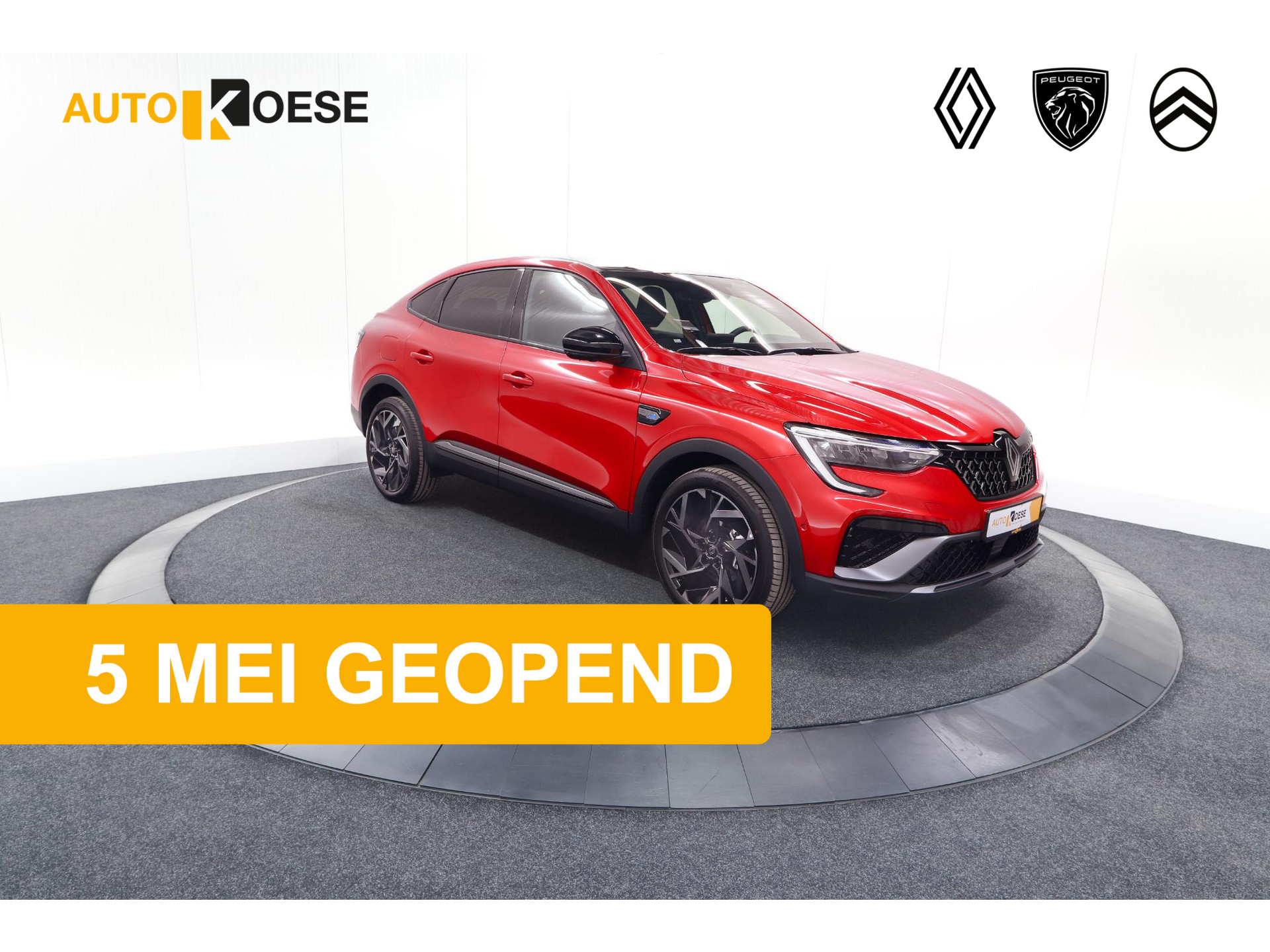 Renault Arkana 1.6 E-Tech hybrid 145 Esprit Alpine | Rondom Camera | Adaptieve Cruise Control | Pack Winter | Dodehoekdetectie
