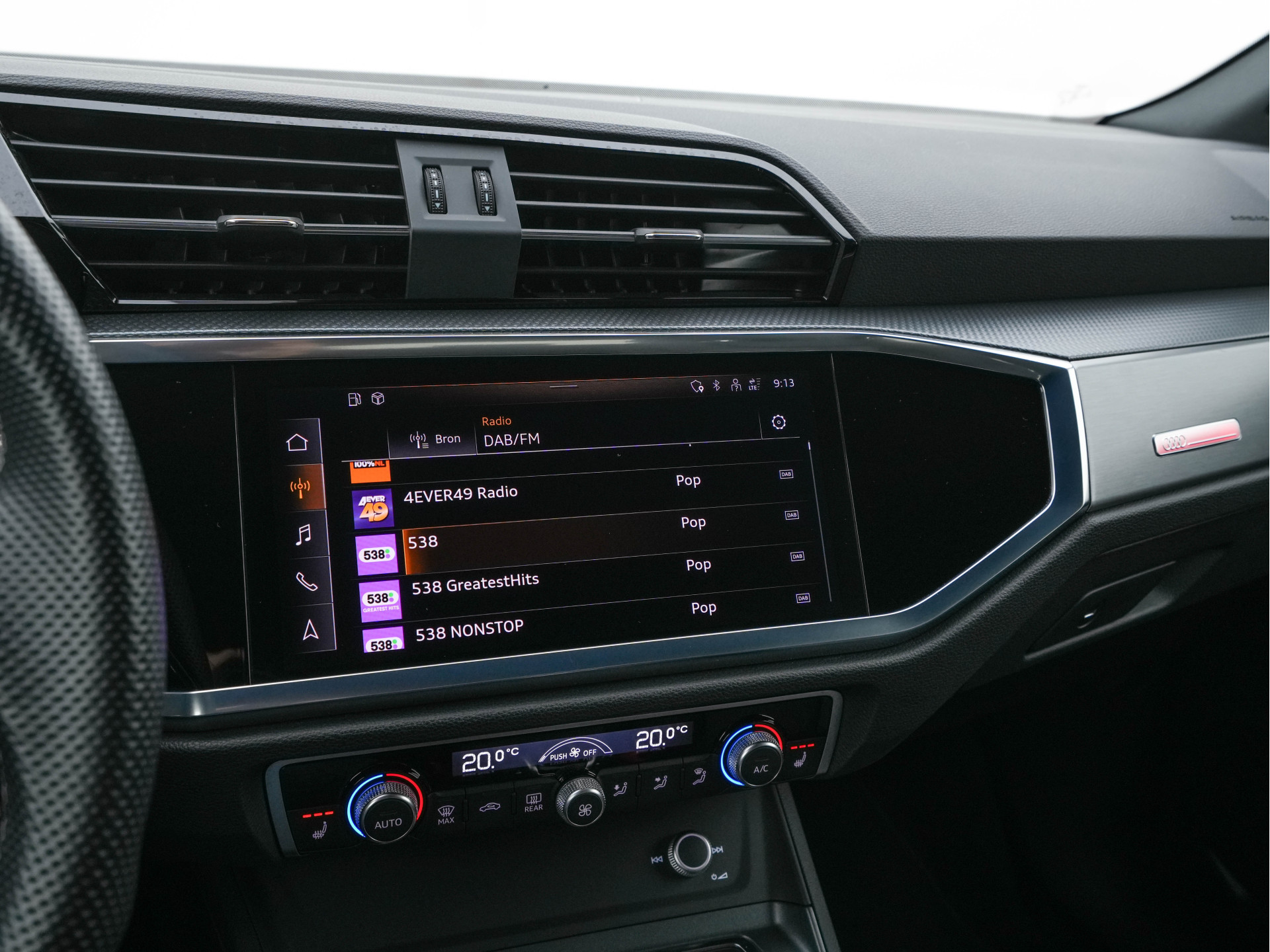 Audi Q3 Sportback 35 TFSI S-Line Edition (INCL-BTW) Aut. *LEATHER | FULL-LED | ADAPTIVE-CRUISE | DIGI-COCKPIT | NAVI-FULLMAP | CAMERA | DAB | AMBIENTLIGHT | PRIVACYGLASS | SHIFTPADDLES | ECC | PDC | 20''ALU*