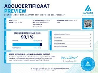 Citroen Ë-C4 Live 50 kWh | 11 KW lader | 93,1% SOH | Apple Carplay | Parkeersensoren | LED
