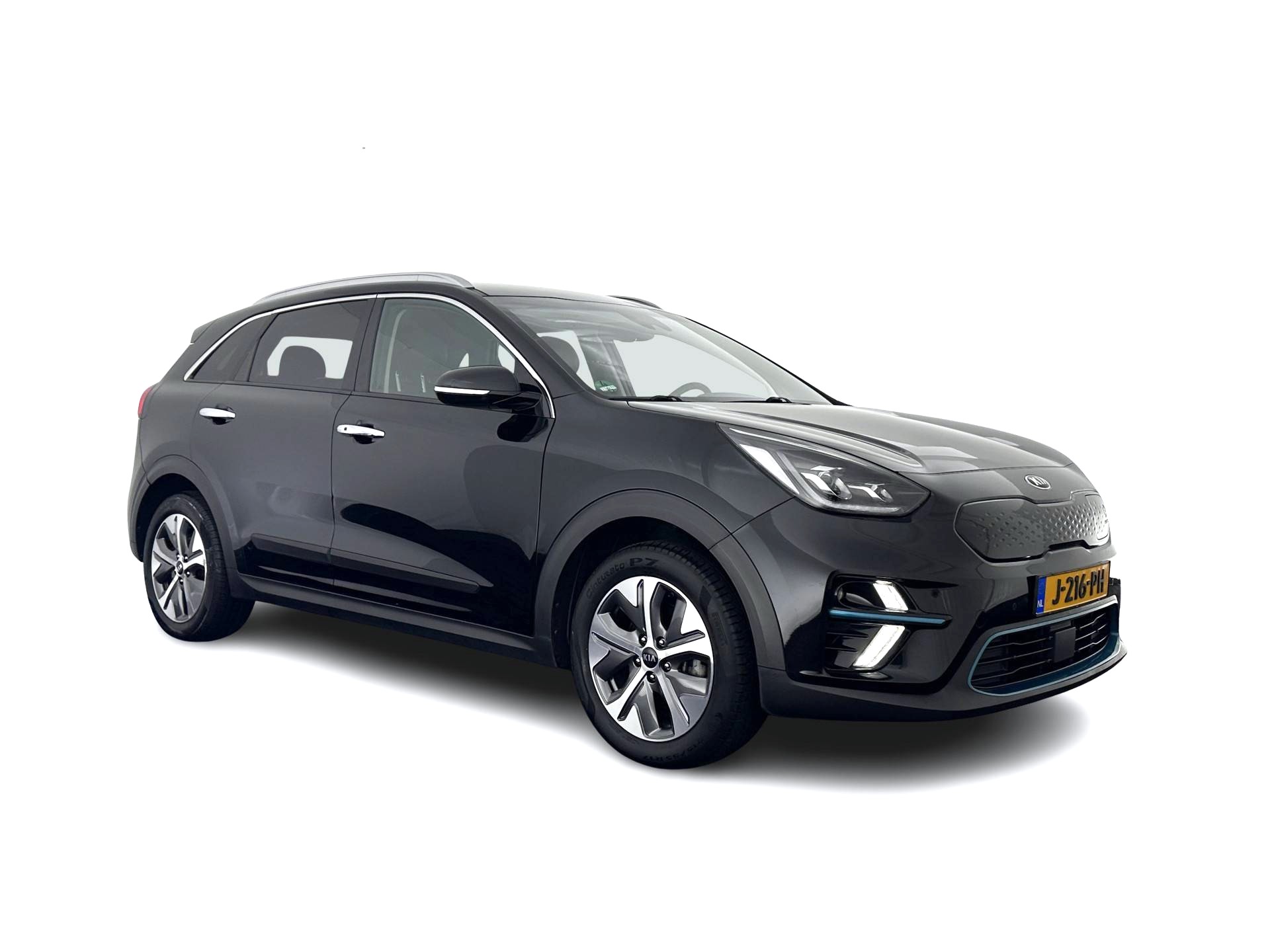 Kia e-Niro ExecutiveLine 64 kWh [ 3-Fase ] {SOH-100%} (INCL-BTW) Aut.*HEATPUMP | LEATHER | FULL-LED | NAVI-FULLMAP | ADAPTIVE-CRUISE | CAMERA | MEMORY-PACK | LANE-ASSIST | HEATED-COMFORTSEATS | SHIFTPADDLES | KEYLESS | DIGI-COCKPIT | PRIVACYGLAS