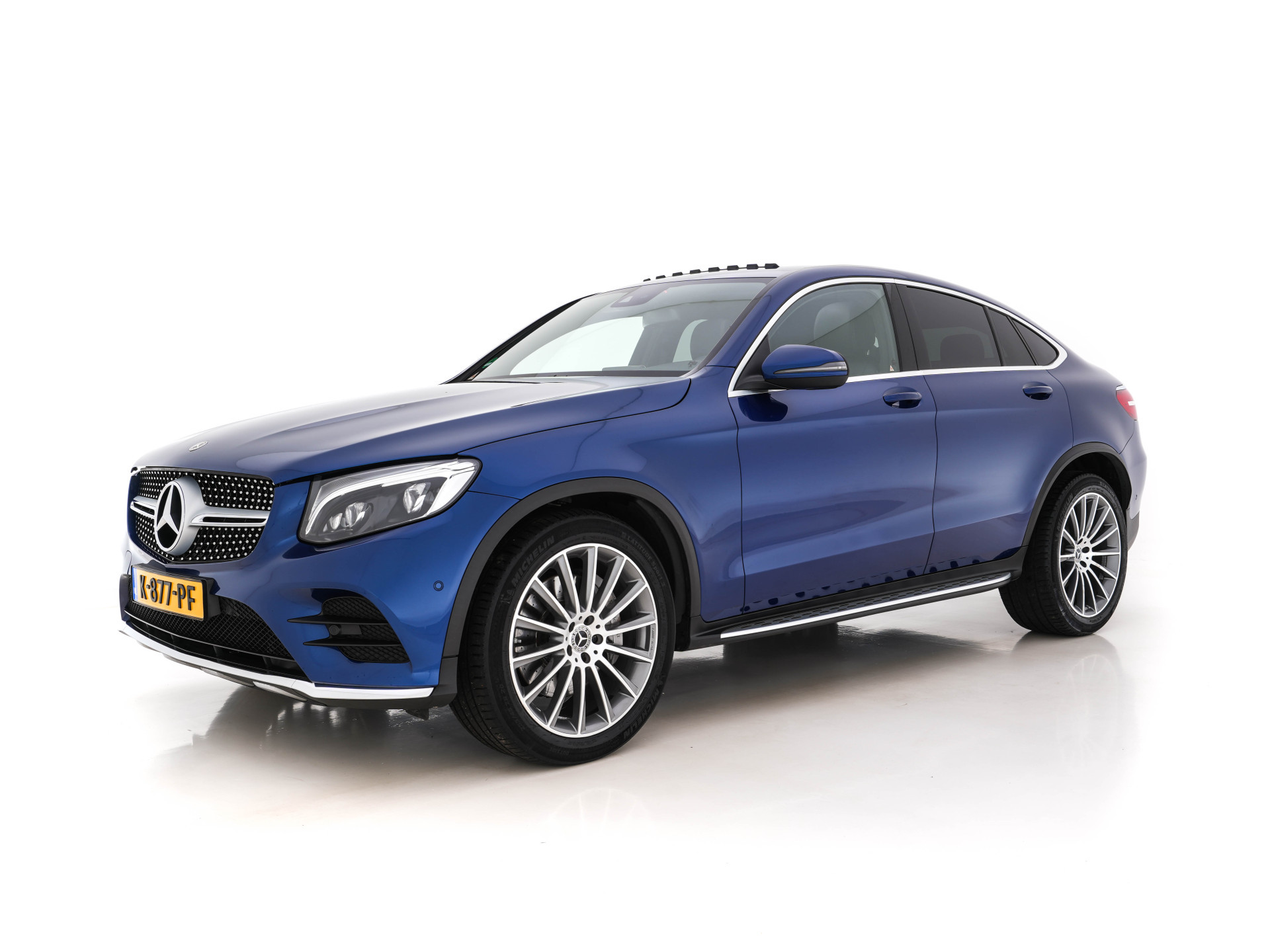 Mercedes-Benz GLC-klasse Coupé 350 d 4Matic AMG-Sportpack Premium Plus Aut. *PANO | LEATHER | FULL-LED |  NAVI-FULLMAP | ECC | CAMERA | PDC | SHIFT-PADDLES | CRUISE | AMBIENT-LIGHT | TOWBAR | HEATED-SPORTSEATS | PRIVACY-GLASS | 20"ALU*