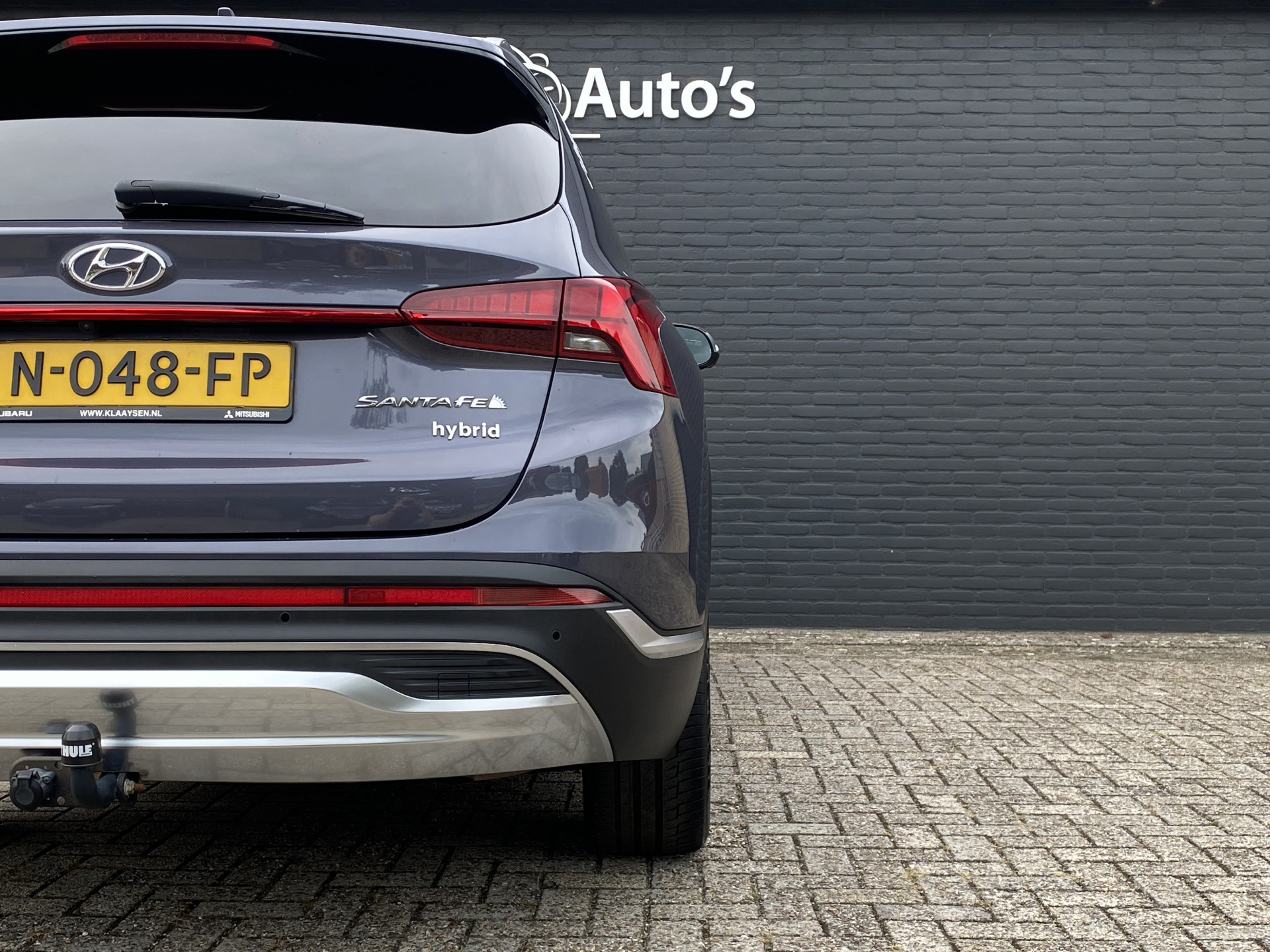 Hyundai Santa Fe 1.6 T-GDI HEV 230 pk Premium AUT. | dealer onderh. | leder inter. | 360 camera | trekhaak | memory | stoel-/stuurvw.