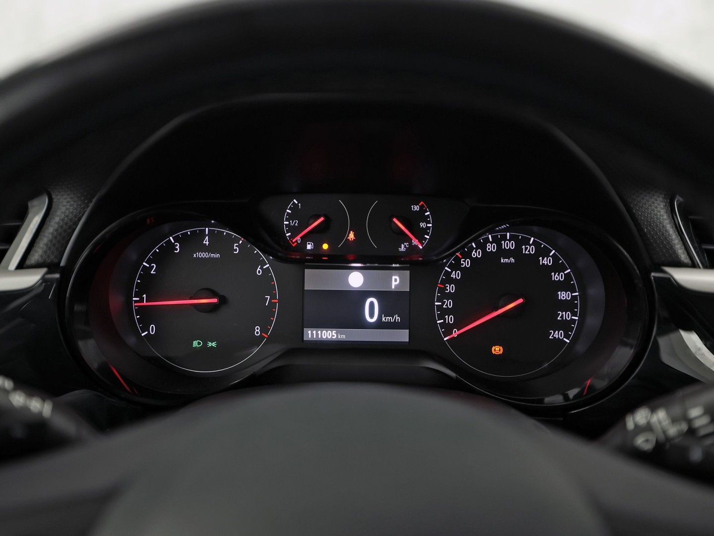 Opel Corsa 1.2 Sport Automaat (APPLE CARPLAY, GROOT NAVI, PARKEERSENSOREN, LEDER STUURWIEL, SPORTSTOELEN, LED KOPLAMPEN, LM VELGEN, CRUISE, NIEUWSTAAT)