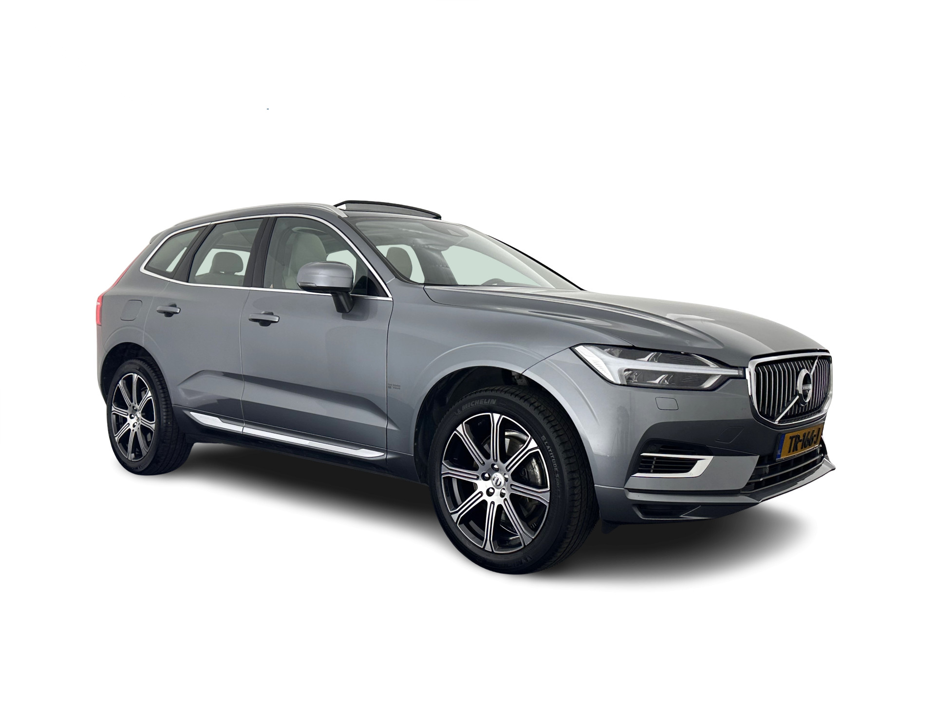 Volvo XC60 2.0 T8 Twin Engine AWD Inscription (Plug-In) (INCL-BTW) Aut. *PANO | LEATHER | FULL-LED | MEMORY-PACK | HARMAN/KARDON | TOPVIEW | DIGI-COCKPIT | KEYLESS | HEATED-SPORTSEATS | NAVI-FULLMAP | ECC | PDC | ADAPTIVE-CRUISE | TOWBAR | HEAD-UP