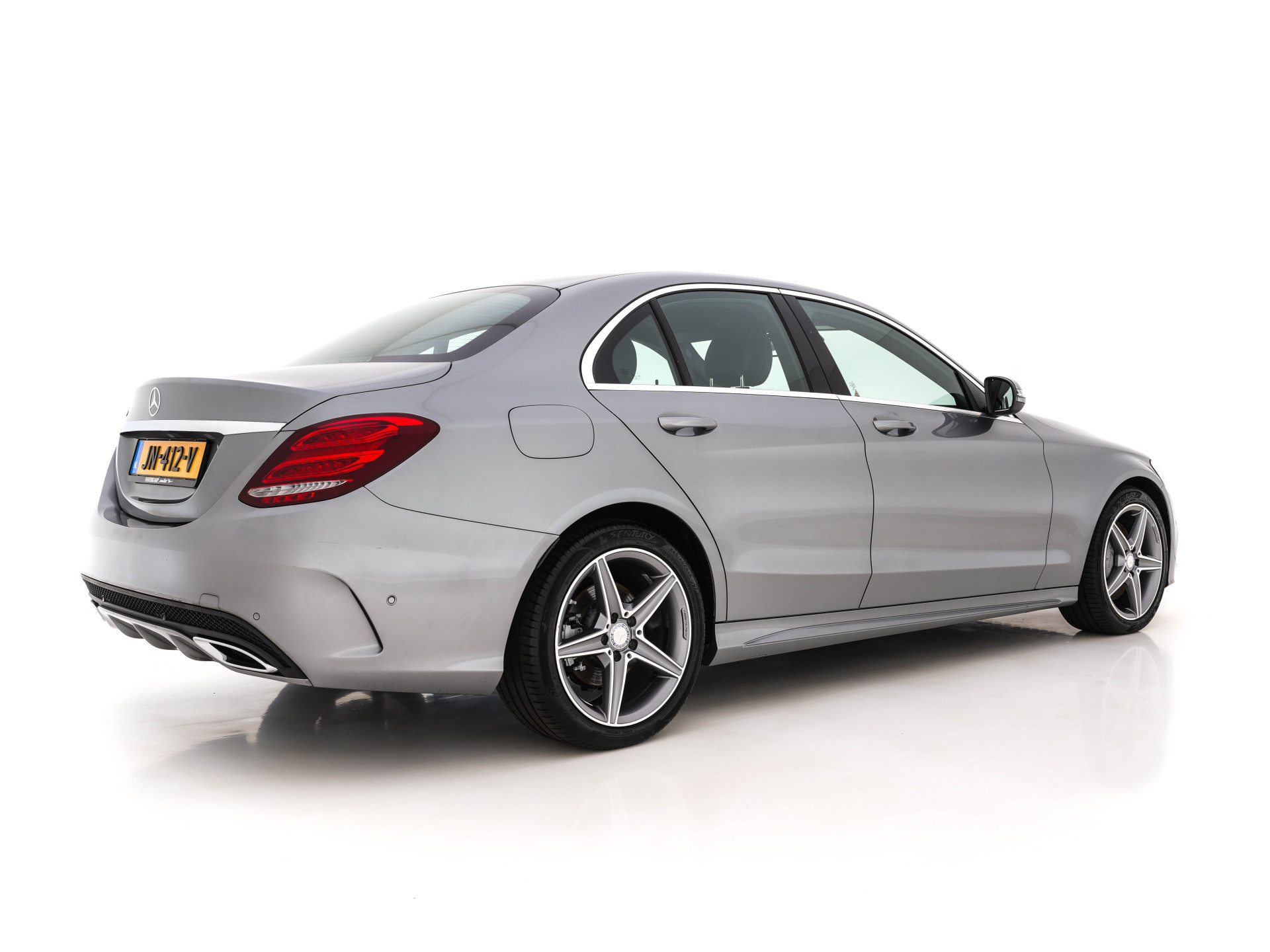 Mercedes-Benz C-klasse 300 CDI HYBRID Lease Edition AMG-Sport-Pack Aut. *FULL-LED | ARTICO-FULL-LEATHER | NAVI-FULLMAP | SPORT-SEATS | ECC | SHIFT-PADDLES | PDC | CRUISE | CAMERA | 18''ALU *