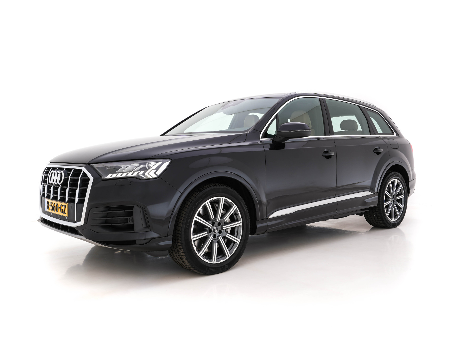 Audi Q7 55 TFSI E Quattro Pro Line Plus (INCL-BTW) *LUXURY-LEATHER | HD-MATRIX-LED | BANG/OLUFSEN-SURROUND  | DIGI-COCKPIT | COMFORT-SEATS | KEYLESS | CAMERA | NAVI-FULLMAP | DAB+ | AMBIENT-LIGHT | ECC | PDC | CRUISE | TOWBAR | 20'