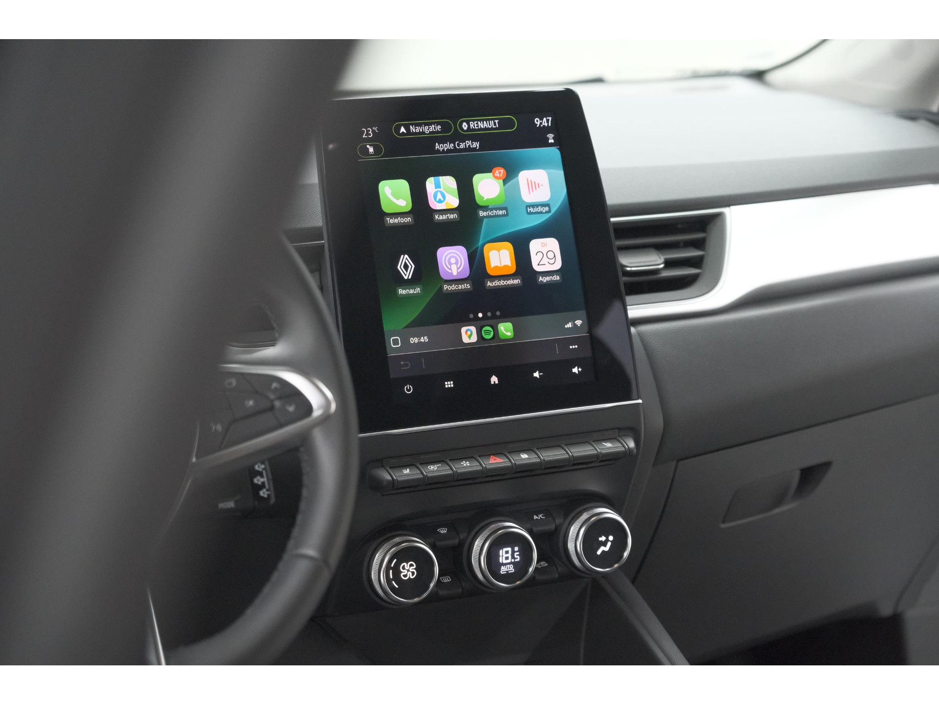 Renault Captur Mild Hybrid 140 EDC Techno | Camera | 9.3 Inch Scherm | Apple Carplay | Parkeersensoren | Allseason Banden | Stoelverwarming
