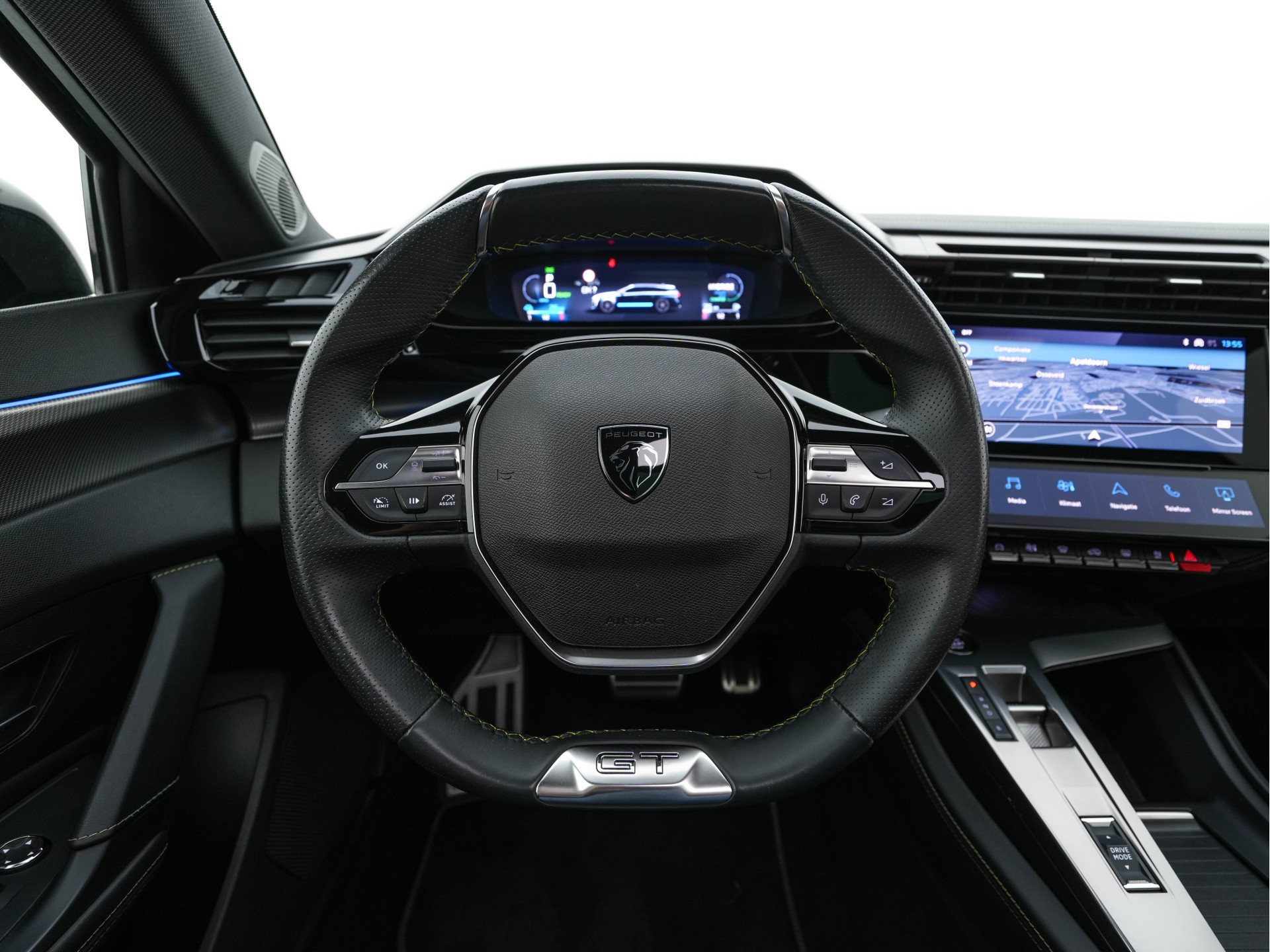 Peugeot 308 SW 1.6 HYbrid 180 GT-Sport-Pack Business (INCL-BTW) Aut. *PANO | LEATHER-MICROFIBRE | MATRIX-LED | TOPVIEW | MEMORY-PACK | ADAPTIVE-CRUISE | BLINDSPOT | DIGI-COCKPIT | HEATED-SPORTSEATS | KEYLESS | LANE-ASSIST | NAVI-FULLMAP | ...