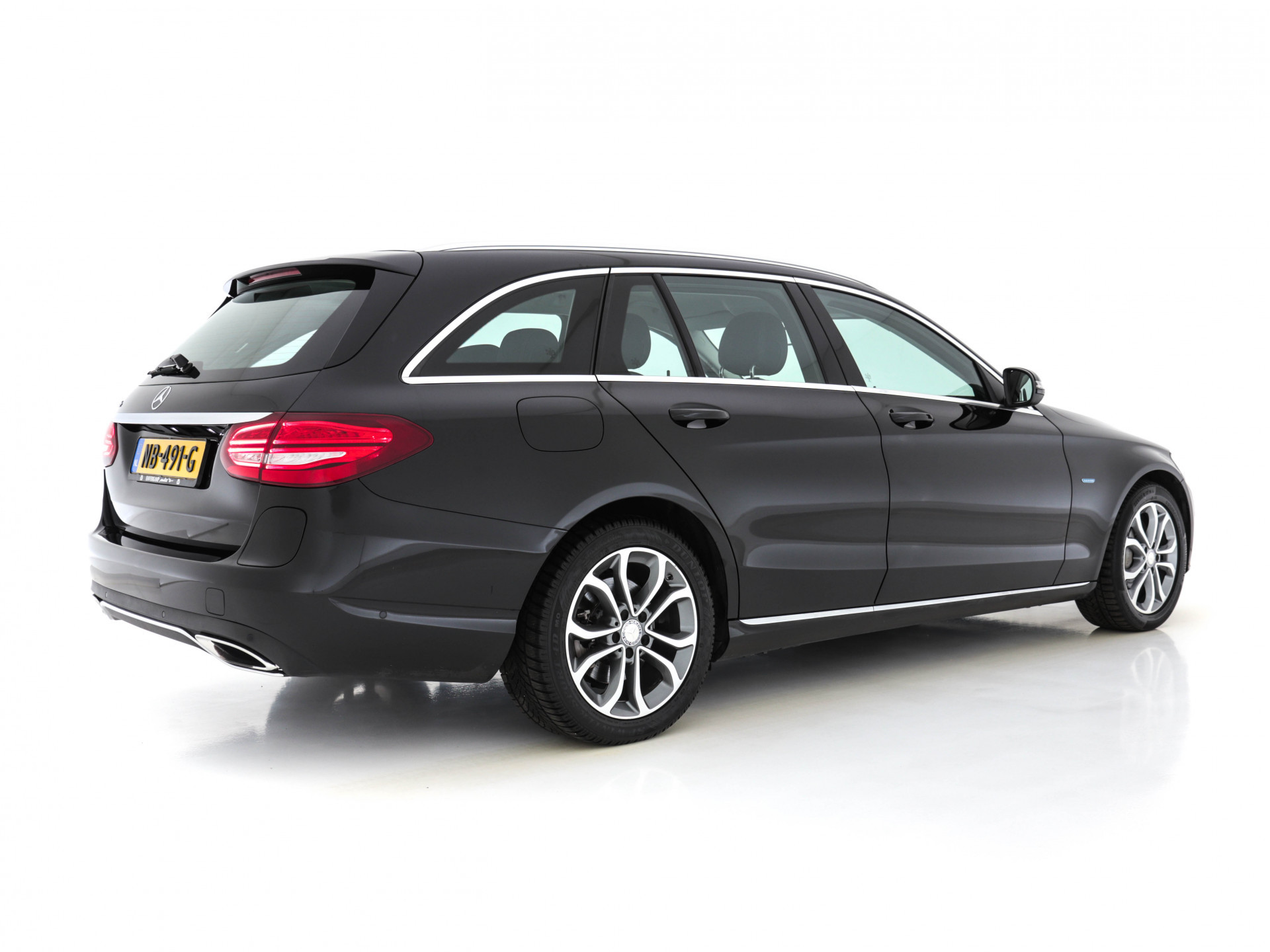 Mercedes-Benz C-klasse Estate 350 e Avantgarde (HYBRID ACCU DEFECT) (INCL-BTW ) Aut *NAVI-FULLMAP | FULL-LED | LEATHER-FABRIC | CAMERA | AIRMATIC | ECC | PDC | CRUISE | HEATED-SPORTSEATS | SHIFT-PADDLES |  17"ALU*