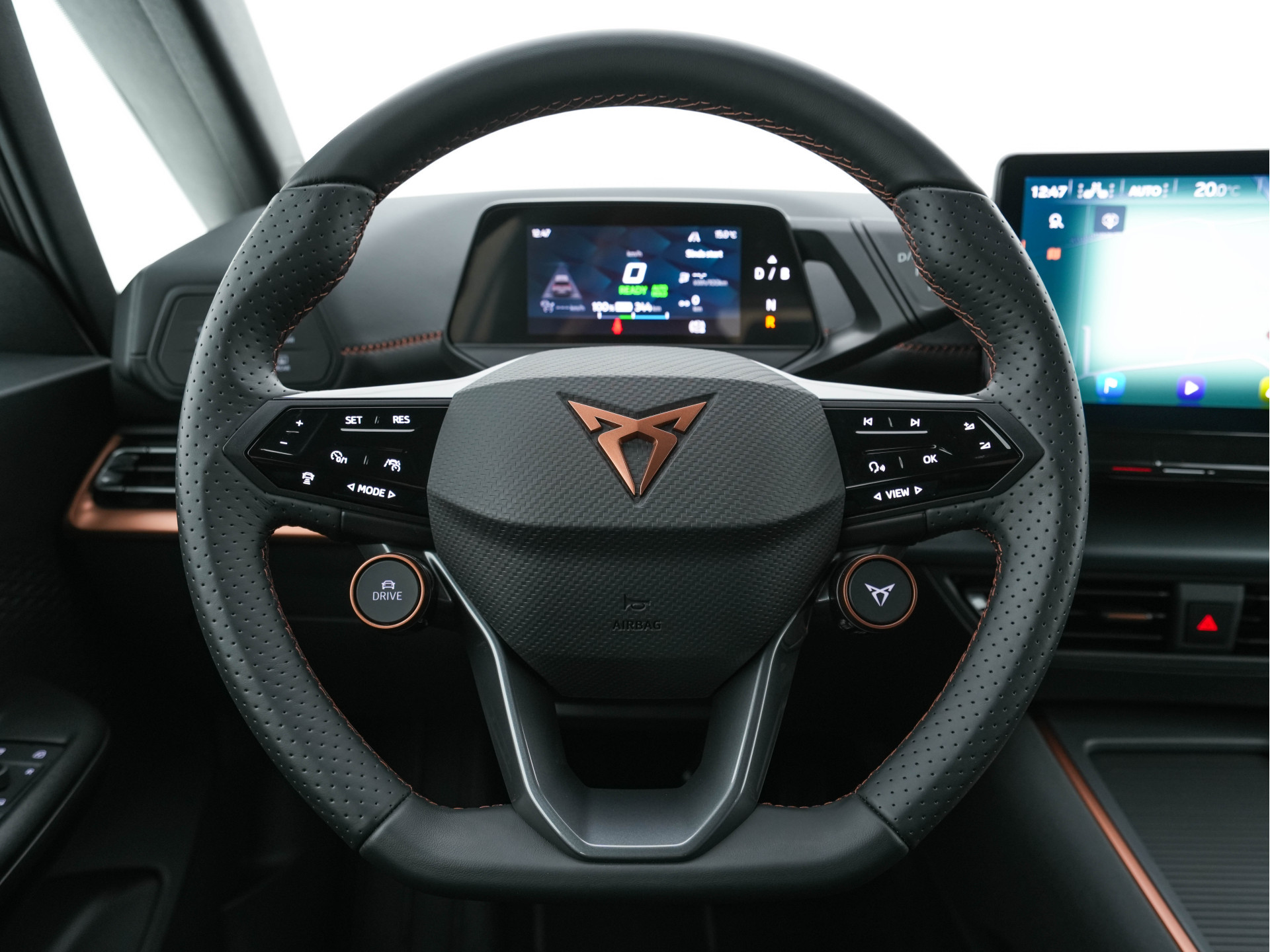 CUPRA Born Adrenaline 62 kWh [ 3-Fase ] {SOH-95%} (INCL-BTW) *HEAT-PUMP | ADAPTIVE-CRUISE | FULL-LED | MICROFIBRE | TOPVIEW | BLIND-SPOT | KEYLESS | NAVI-FULLMAP | ECC | PDC | DIGI-COCKPIT |  CARPLAY | SPORT-SEATS | 19"ALU*