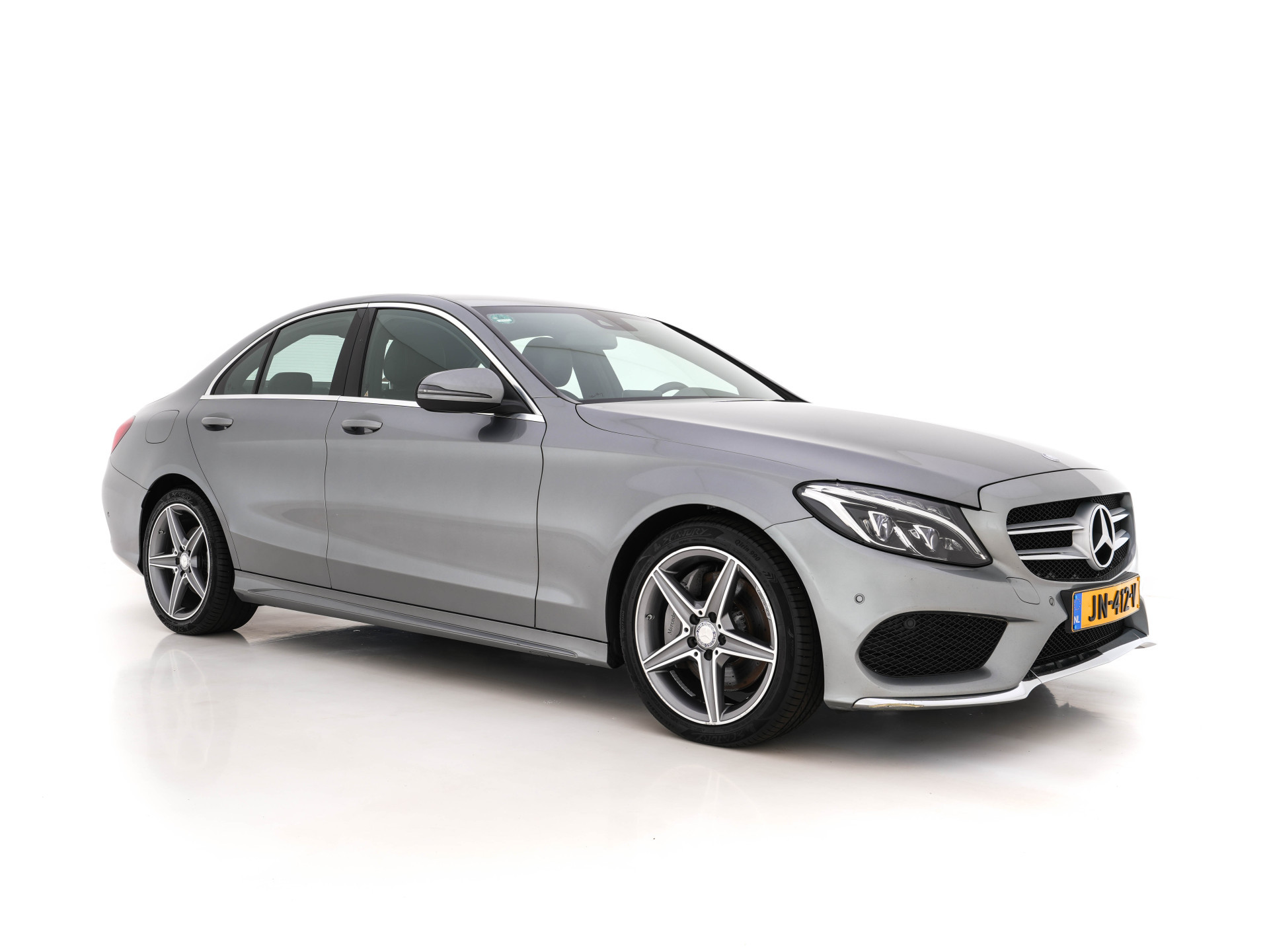Mercedes-Benz C-klasse 300 CDI HYBRID Lease Edition AMG-Sport-Pack Aut. *FULL-LED | ARTICO-FULL-LEATHER | NAVI-FULLMAP | SPORT-SEATS | ECC | SHIFT-PADDLES | PDC | CRUISE | CAMERA | 18''ALU *