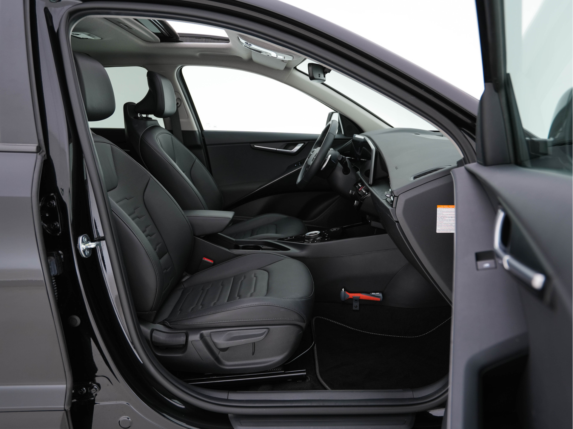 Kia Niro EV DynamicPlusLine 64.8 kWh [ 3-Fase ] (INCL-BTW) Aut. *PANO | HEAD-UP | LEATHER | DIGI-COCKPIT | NAVI-FULLMAP | DAB | ADAPT.CRUISE | CAMERA | COMFORT-SEATS | KEYLESS | DIGI-COCKPIT | SHIFT-PADDLES | HEATED-SEATS | CARPLAY | LANE-