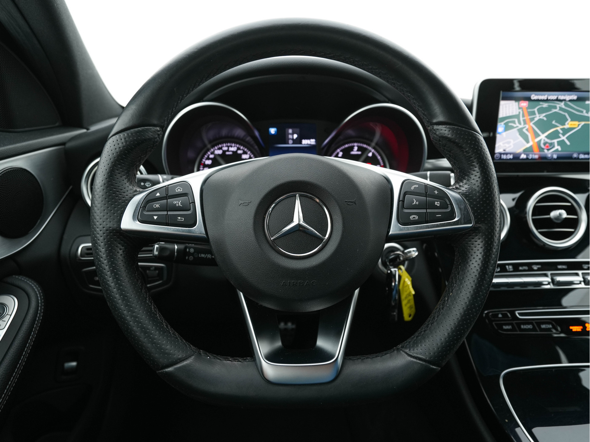 Mercedes-Benz C-klasse 300 CDI HYBRID Lease Edition AMG-Sport-Pack Aut. *FULL-LED | ARTICO-FULL-LEATHER | NAVI-FULLMAP | SPORT-SEATS | ECC | SHIFT-PADDLES | PDC | CRUISE | CAMERA | 18''ALU *