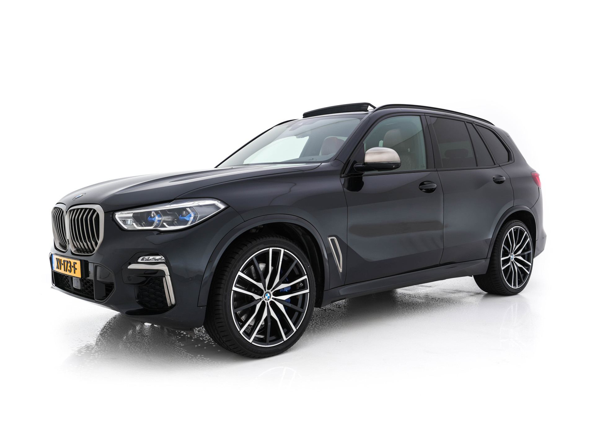 BMW X5 M50d High Executive M-Sportpack Aut. *PANO | HEAD-UP | DESIGN-LEATHER | LASER-LIGHT | TOP-VIEW | HARMAN/KARDON | MEMORY-PACK | DIGI-COCKPIT | DAB+ | HEATED-COMFORTSEATS | NAVI-FULLMAP | KEYLESS | TOWBAR | 21''ALU*