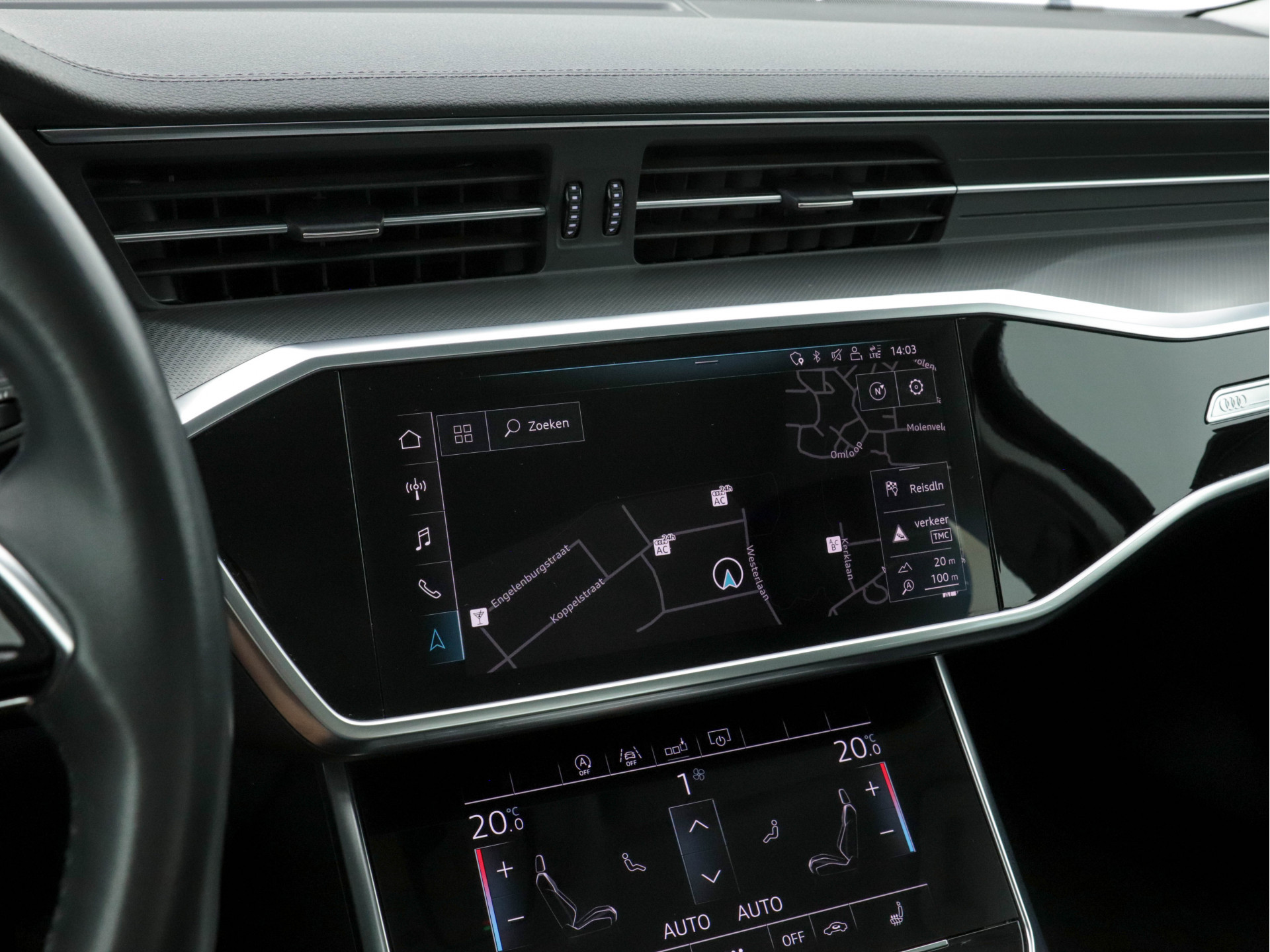 Audi A6 40 TDI Sport Launch-Edition Mild-Hybrid (INCL-BTW) Aut * LEATHER-ALCANTARA | DIGI-COCKPIT | FULL-LED | NAVI-FULLMAP | MEMORY-PACK | HEATED-SPORTSEATS | AUDI-SOUND | KEYLESS | CRUISE | LANE-ASSIST | PDC | ECC | 19"ALU*