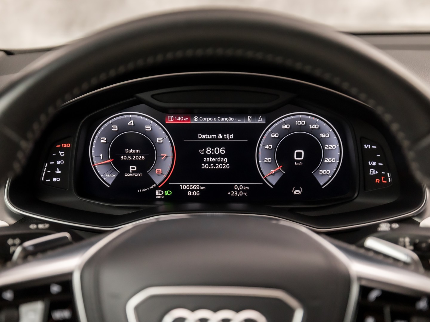 Audi A6 Avant 55 TFSI quattro S-Line 340Pk Automaat (PANORAMADAK, 6 CILINDER, BANG&OLUFSEN, HEAD-UP DISPLAY, NAPPA LEDER, MEESTURENDE ACHTERAS, CAMERA, STOELVERWARMING, SFEERVERLICHTING, ADAPTIVE CRUISE, MATRIX LED, NIEUWSTAAT)
