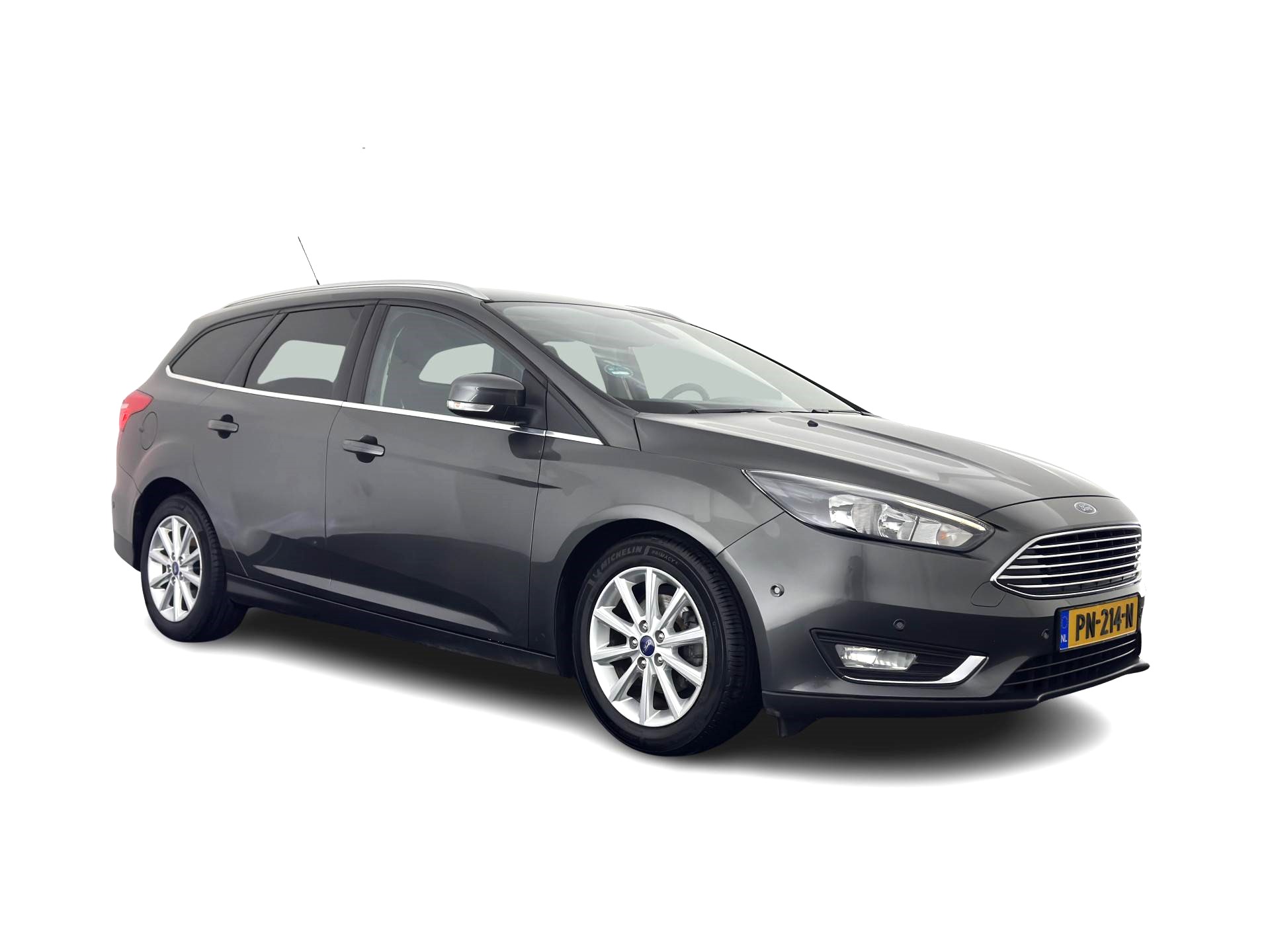 Ford Focus Wagon 1.5 TDCI Titanium Lease Edition (INCL-BTW) Aut. *NAVI-FULLMAP | HEATED-COMFORTSEATS | KEYLESS | PRIVACY-GLASS | ECC | SYNC-AUDIO | PDC | CRUISE | 16''ALU*