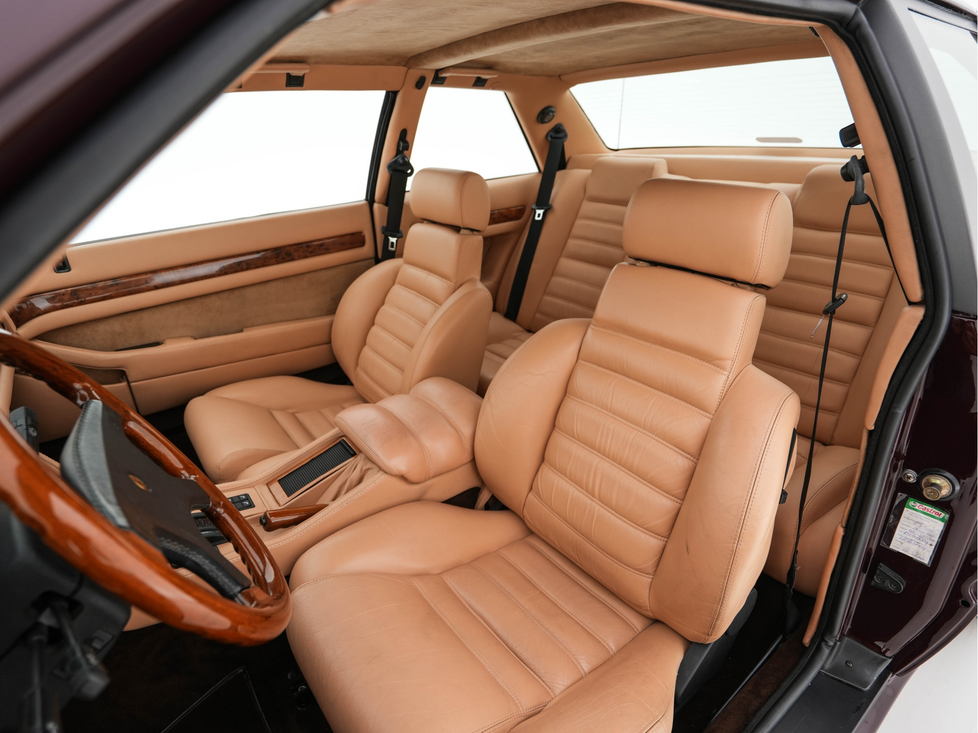 Maserati Ghibli 2.8 V6 Aut. *LEATHER | AIRCO | COMFORT-SEATS | RADIO-CD | WOODEN-INLAY | ALCANTARA-HEADLINER | 17''ALU*