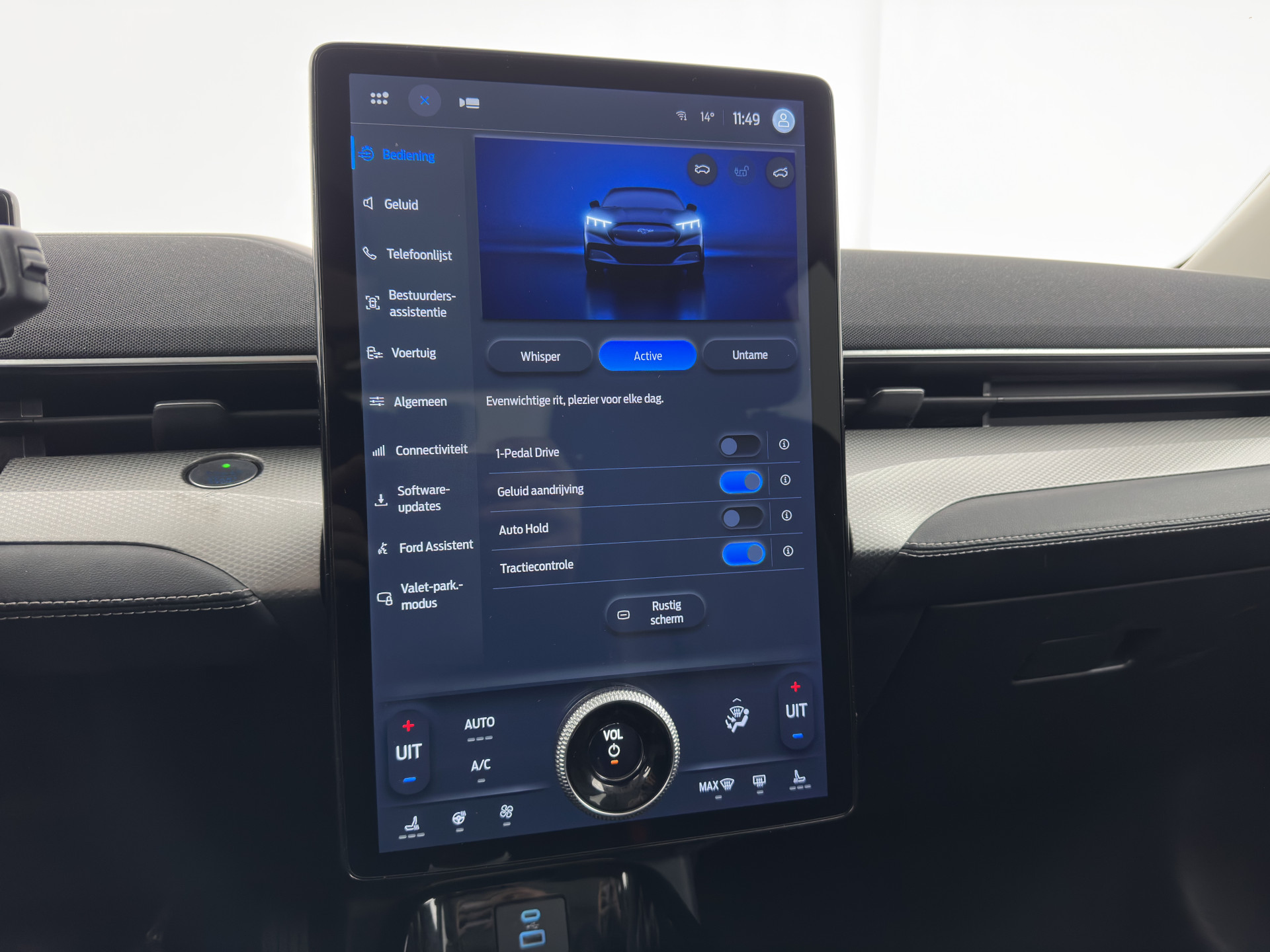 Ford Mustang Mach-E RWD 75 kWh [3-Fase ] {SOH-90%} (INCL-BTW) Aut.*LEATHER | FULL-LED | DAB | DIGI-COCKPIT | KEYLESS | NAVI-FULLMAP | CARPLAY | HEATED-COMFORTSEATS | TOPVIEW |  ADAPTIVE-CRUISE | PRIVACY-GLASS | 18'' ALU*