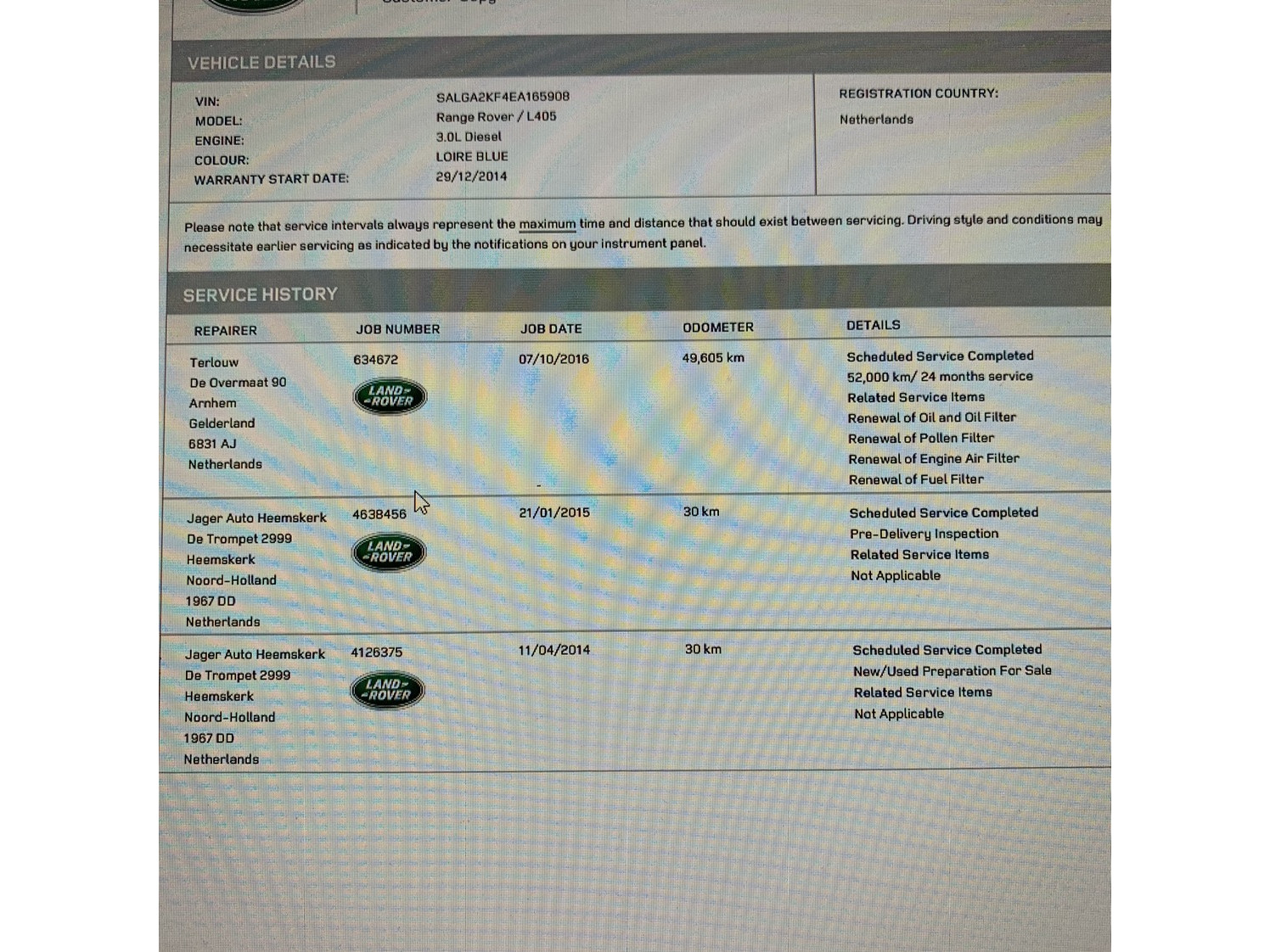 Land Rover Range Rover 3.0 TDV6 Vogue Aut. *PANO | LEATHER | NAVI-FULLMAP | DIGI-COCKPIT | SURROUND-VIEW | BI-XENON | MERIDIAN-AUDIO | MEMORY-PACK | AIR SUSPENSION | HEATED-COMFORTSEATS | SHIFT-PADDLES | 20"ALU*