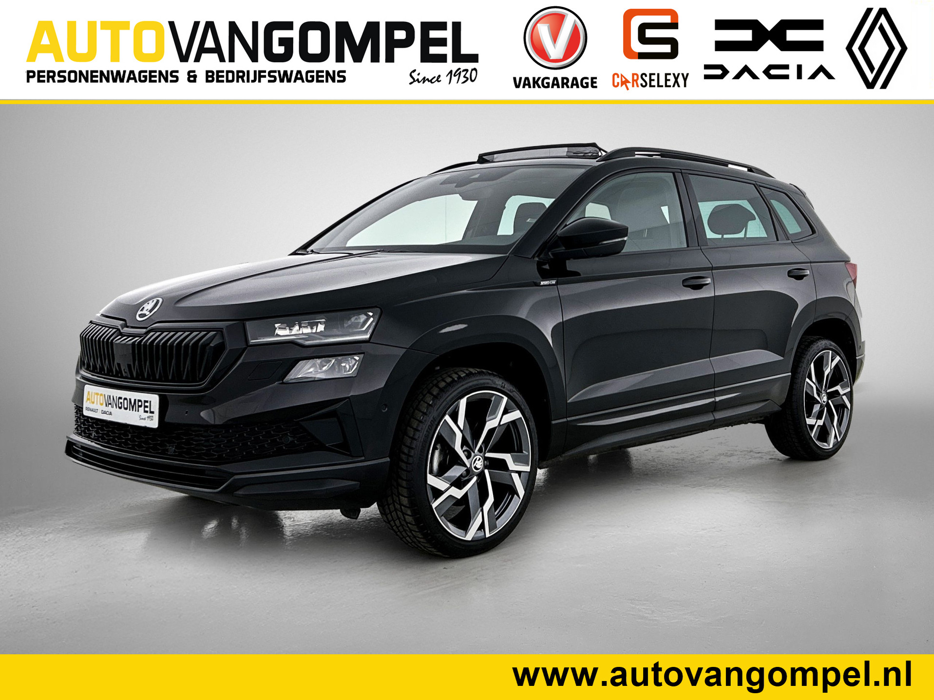 ŠKODA Karoq 1.5 TSI ACT Sportline Business | PANORAMADAK | 360 CAMERA | WINTERPACK | KEYLESS | NAVI | ELEKTR. ACHTERKLEP
