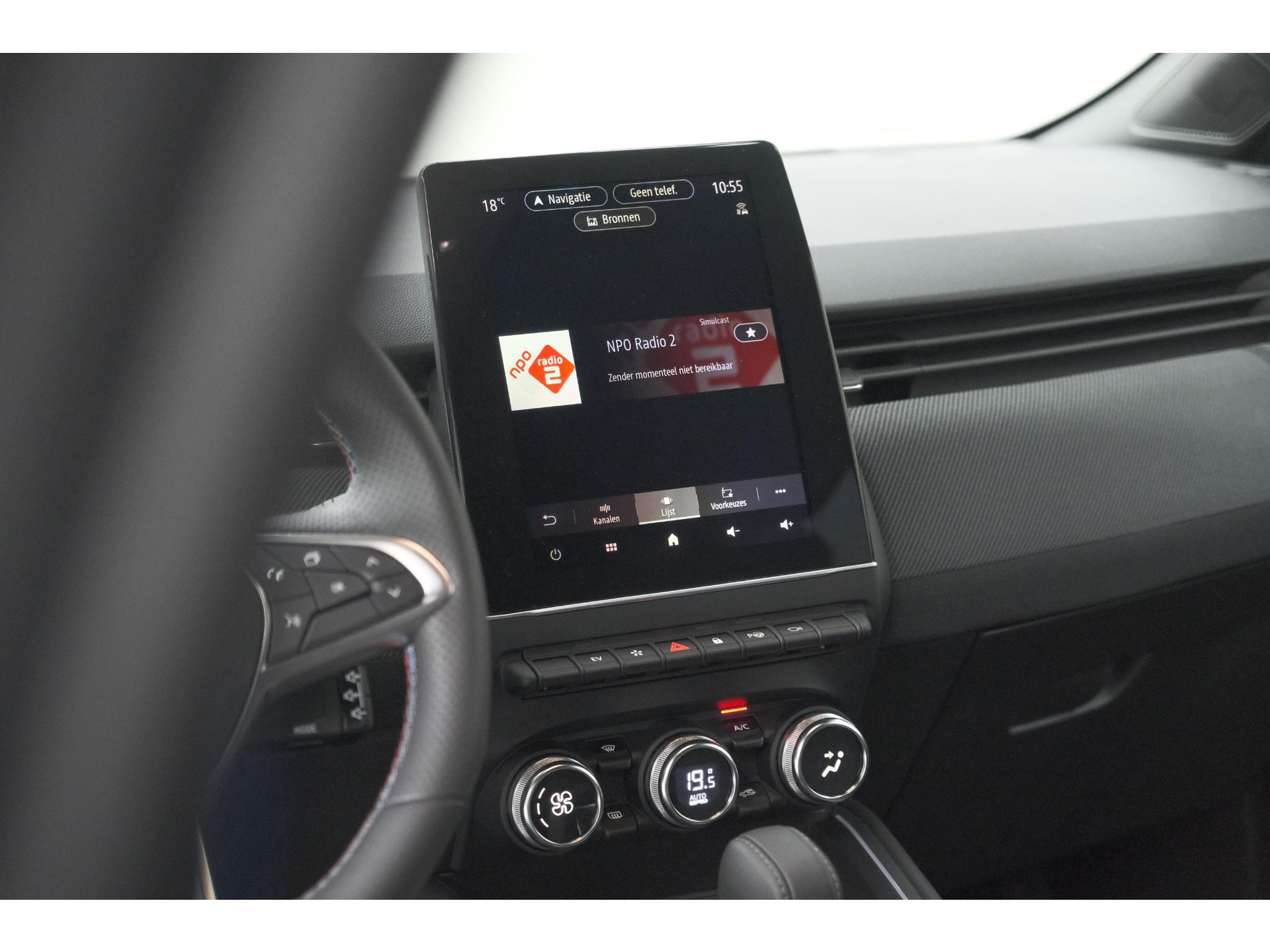 Renault Clio 1.6 E-Tech Full Hybrid 145 esprit Alpine | 360 Camera | Adaptieve Cruise Control | Dodehoekdetectie | 9.3 Inch Infotainmentscherm