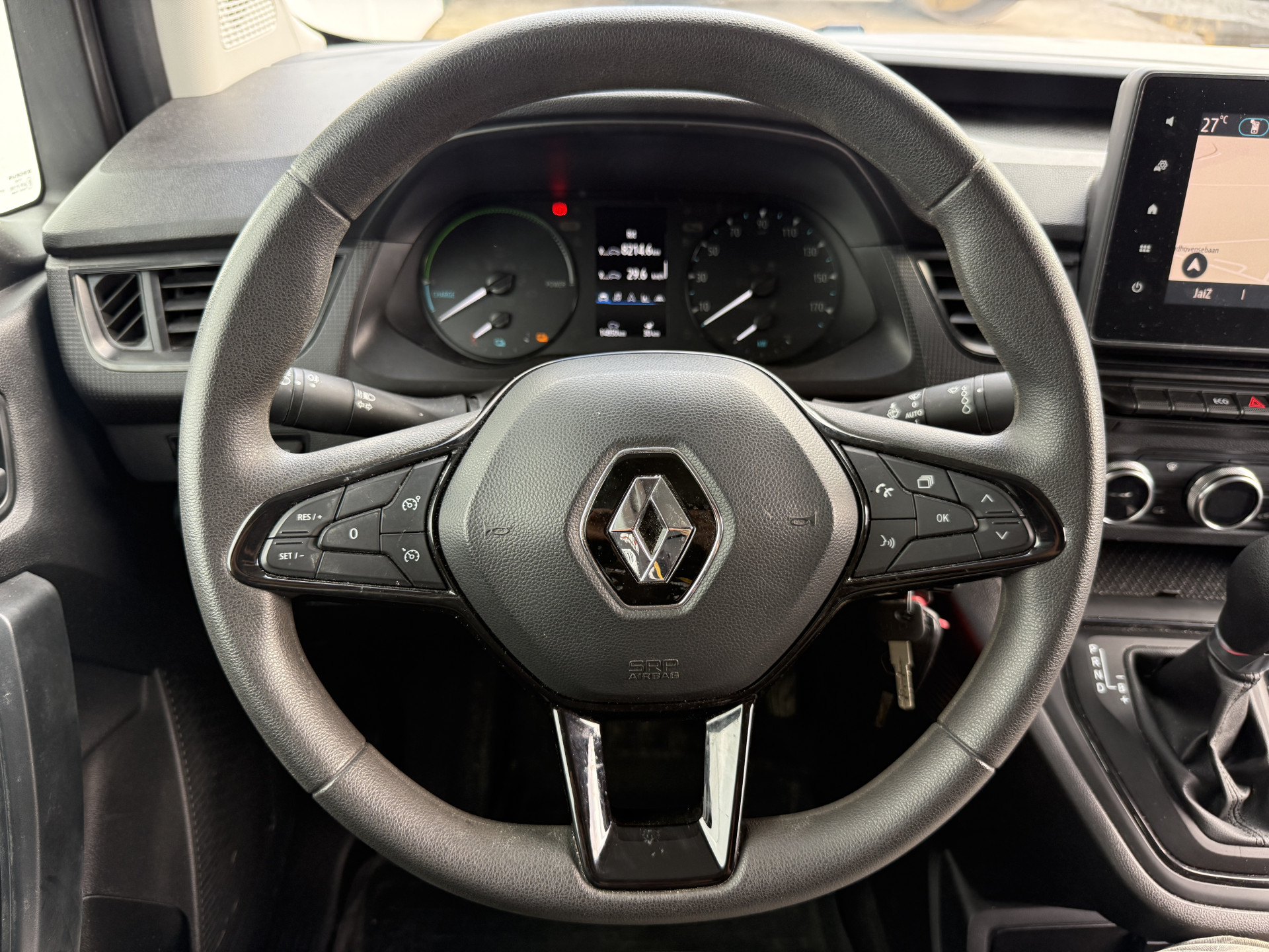 Renault Kangoo E-Tech 45kWh 122PK Elektrisch L1 300km WLTP 98.6% (SOH) 80kW Snelladen Climate Control Cruise Control LED Navigatie Parkeersensoren Achter