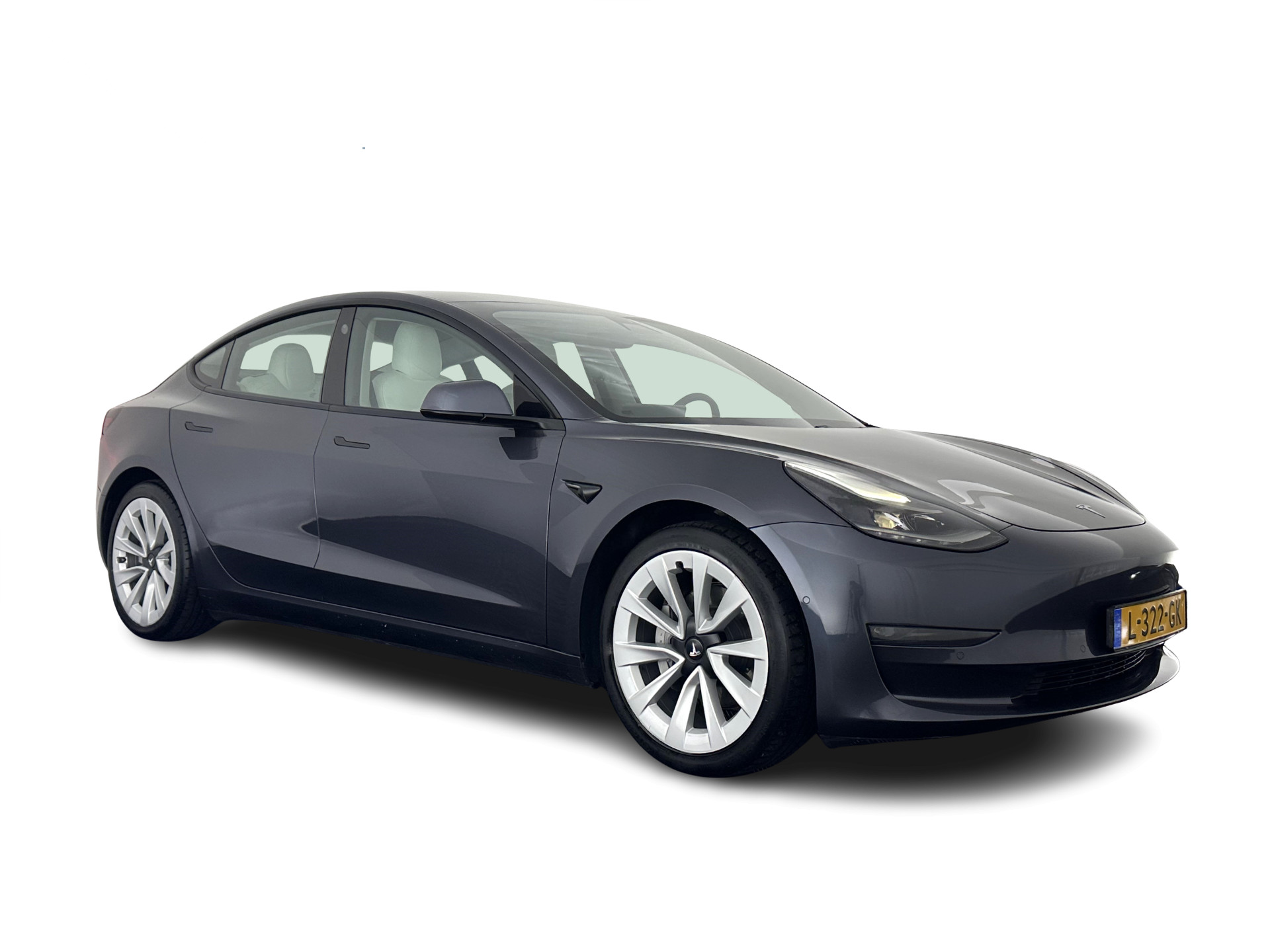 Tesla Model 3 ⚠️HV-BATTERY-DEFECT⚠️ Long Range AWD 75 kWh [ 3-Fase ] {SOH-86%} (INCL-BTW) Aut. *PANO | AUTOPILOT | LEATHER | KEYLESS | FULL-LED | MEMORY-PACK | TOPVIEW | DAB | CARPLAY | DIGI-COCKPIT | LANE-ASSIST | COMFORTSEATS | 19"ALU*