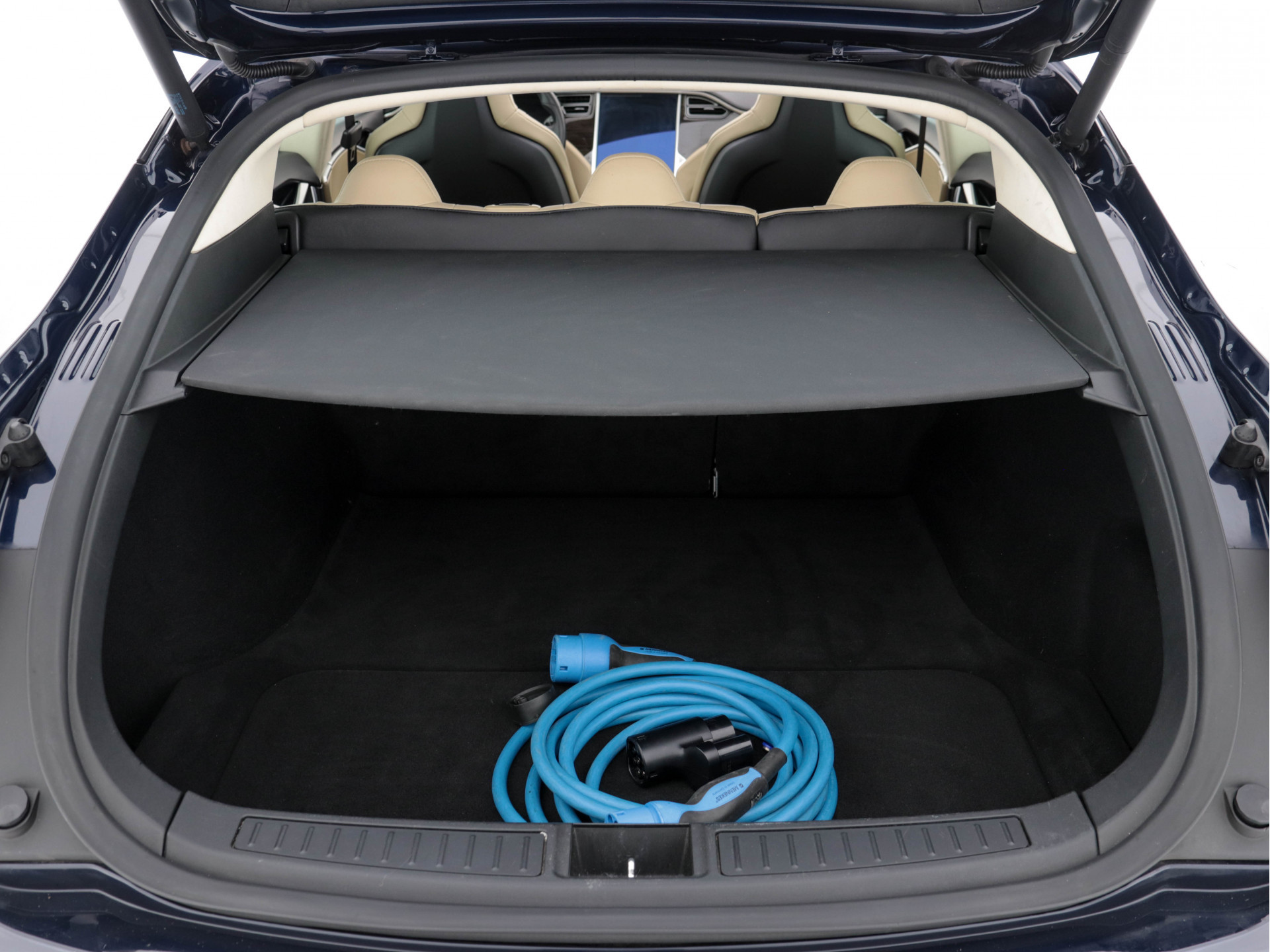 Tesla Model S 85 Base [ 3-Fase ] (INCL-BTW) *PANO | KEYLESS | LEATHER | NAVI-FULLMAP | FULL-LED | CAMERA | DAB | CRUISE | HEATED-COMFORTSEATS | ECC | PDC | WOODEN-INLAY | DIGI-COCKPIT | MEMORY-PACK |  19"ALU*