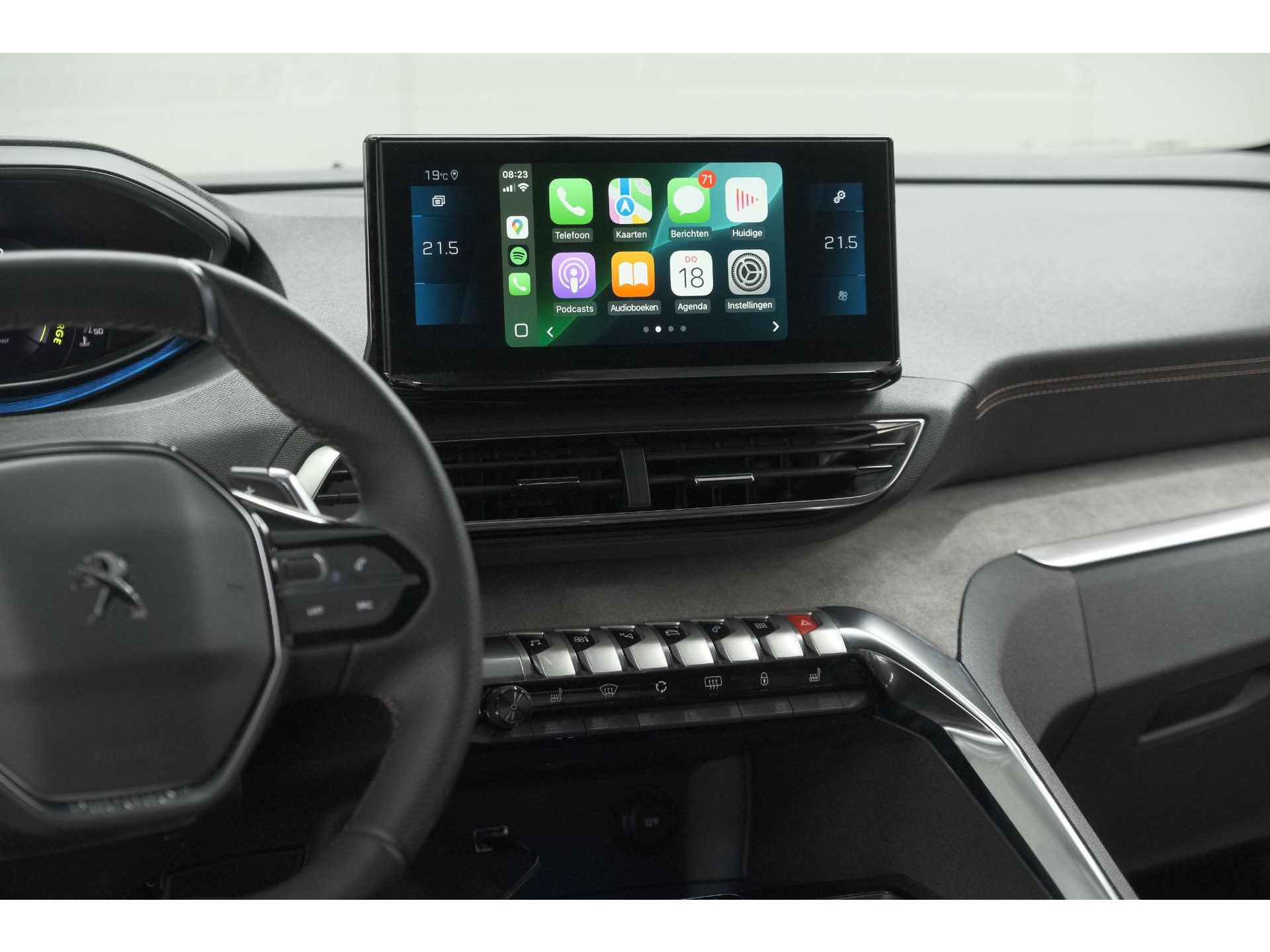 Peugeot 3008 136 Hybrid e-DCS6 GT | 360 Camera | Adaptieve Cruise Control | Elektrische Kofferklep | Stoelverwarming