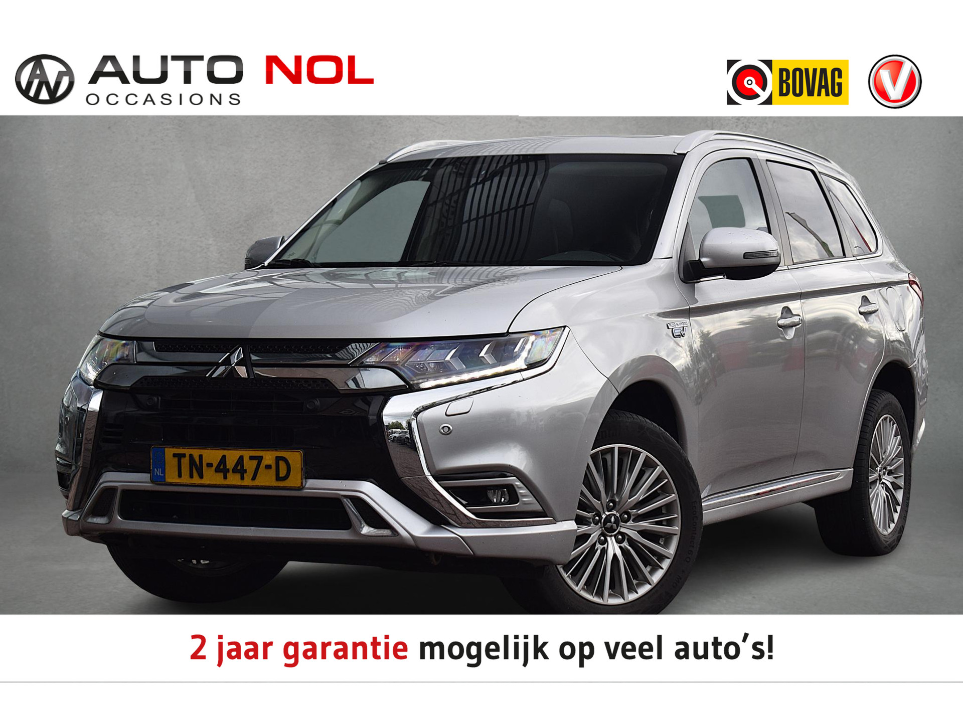 Mitsubishi Outlander 2.4 PHEV Intense+ | Trekhaak | Schuifdak | Half Leer | Stuur- en Stoelverwarming