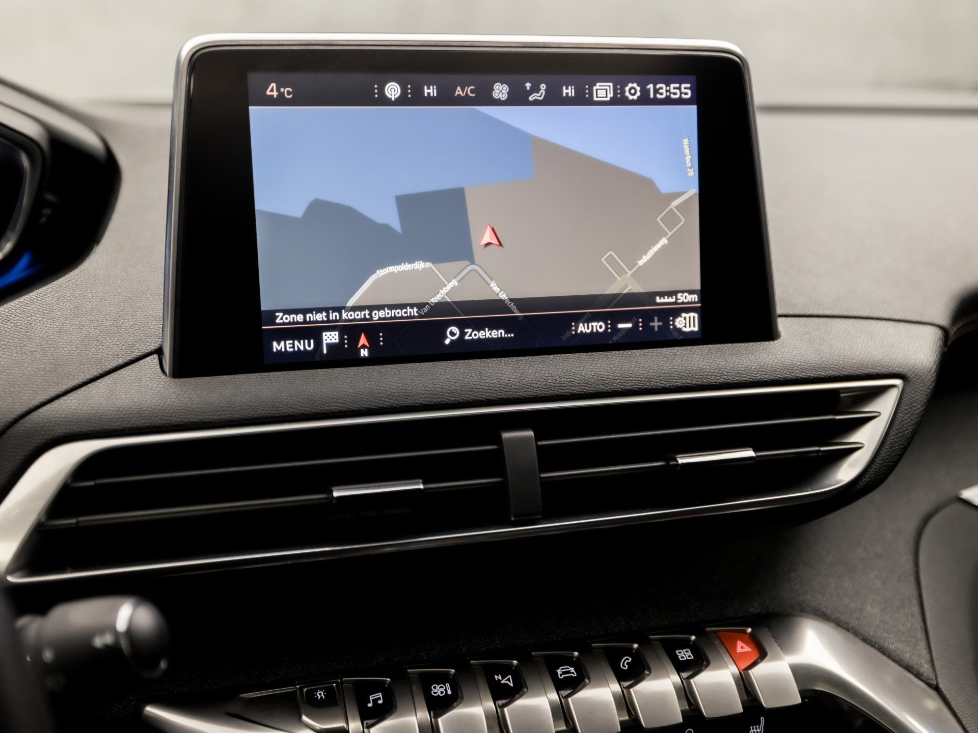 Peugeot 5008 1.6 e-THP GT-Line 165Pk Automaat (PANORAMADAK, NAPPA LEDER, MEMORY SEATS, STOELVERWARMING, 360 CAMERA, DRIVE MODE, KEYLESS, ADAPTIVE CRUISE, ELEK ACHTERKLEP, NIEUWSTAAT)