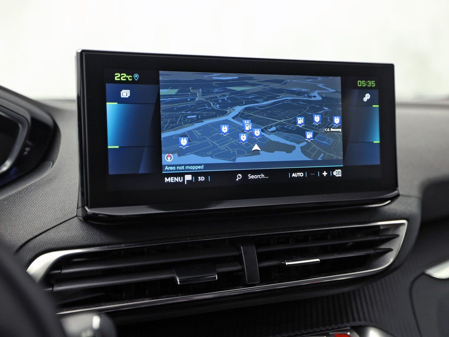 Peugeot 3008 1.6 HYbrid 225 Allure Sport 225Pk Automaat (APPLE CARPLAY, GROOT NAVI, KEYLESS, LEDER, 360 CAMERA, SPORTSTOELEN, ZWART HEMEL, GETINT GLAS, NIEUWSTAAT)