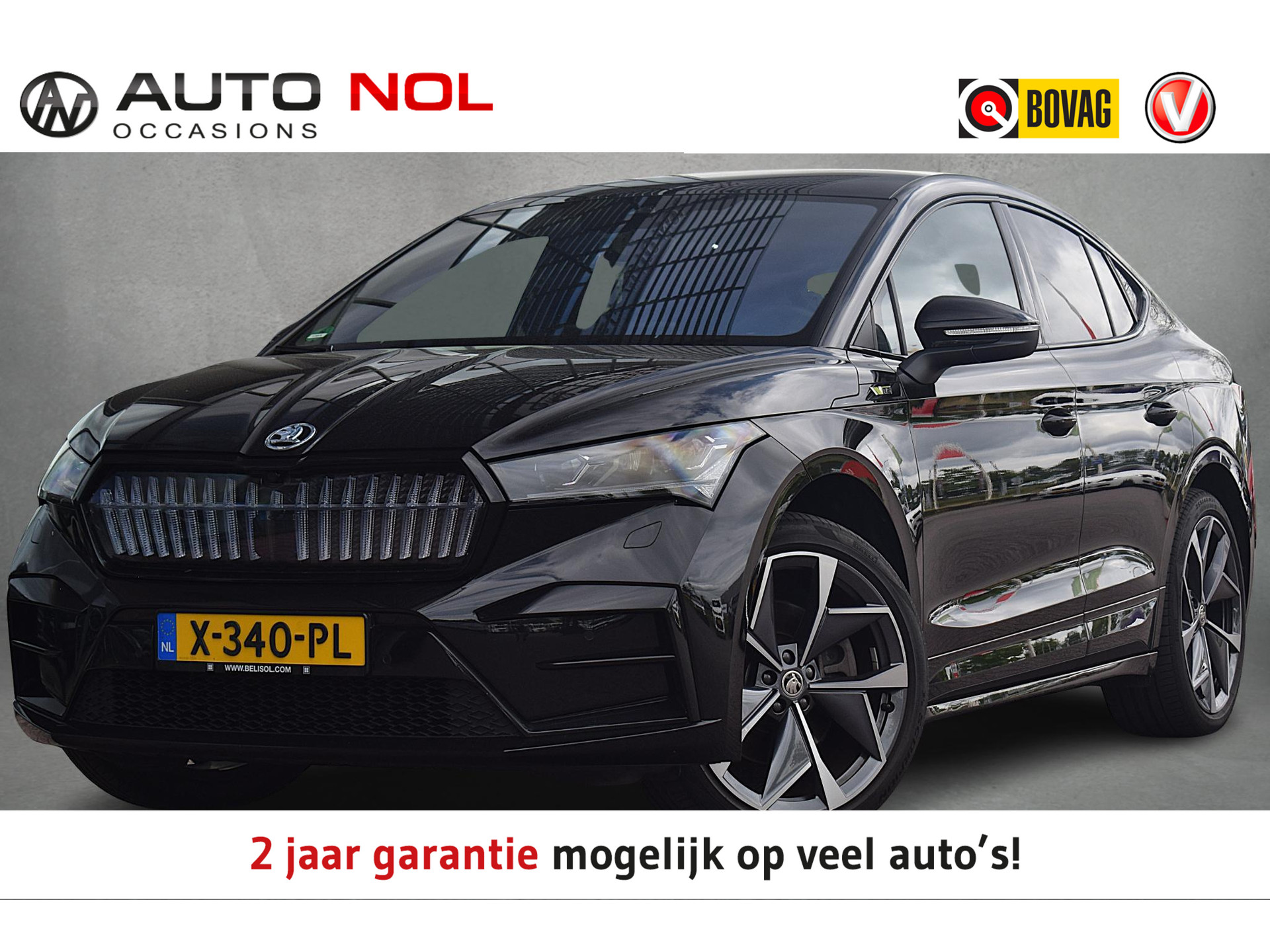 Skoda Enyaq Coupé iV 80 RS | SOH: 95,1% | Pano | Memory | Alcantara | Matrix | Stuurverwarming