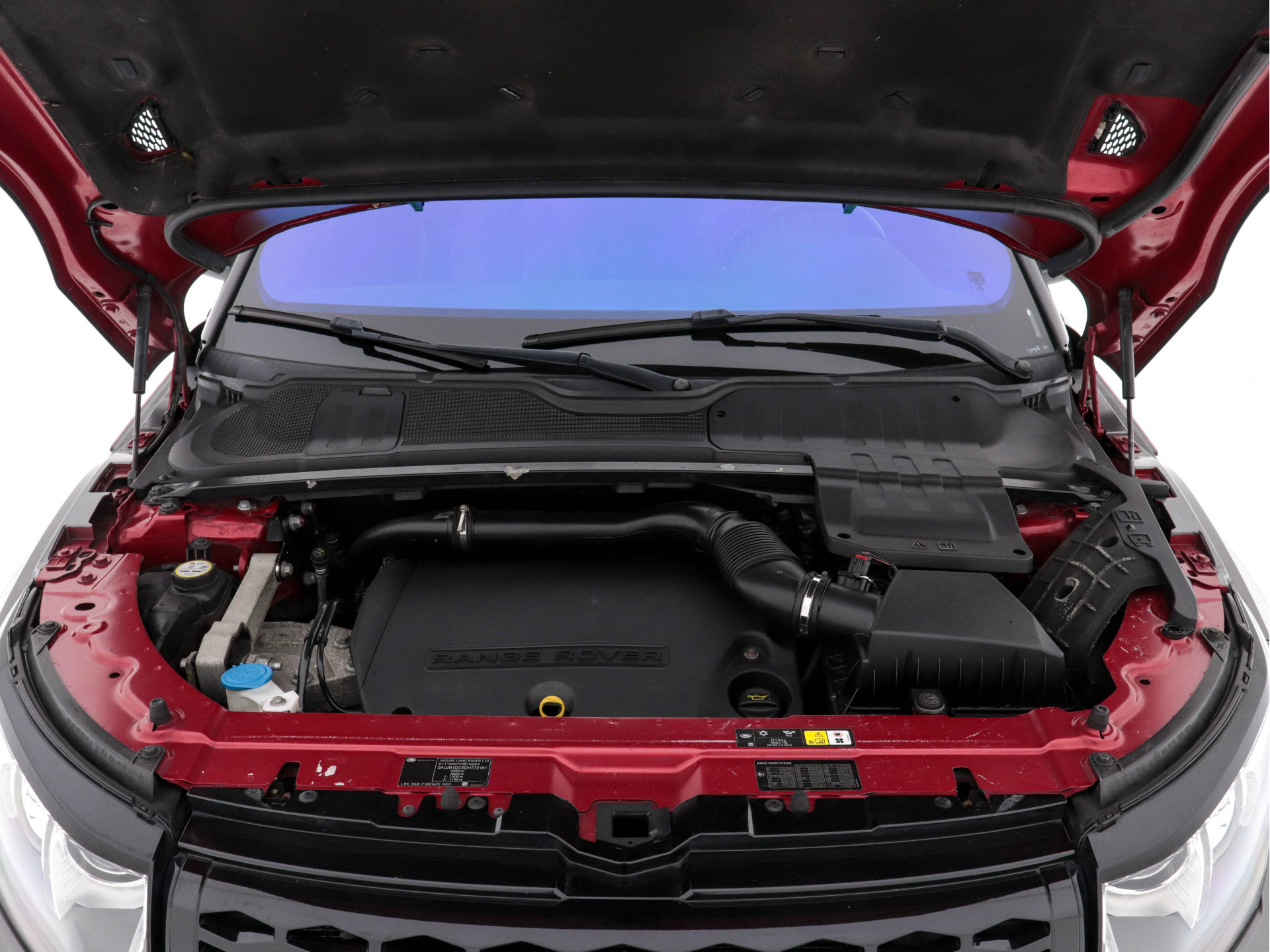 Land Rover Range Rover Evoque Coupé 2.2 eD4 Prestige *WRAPPED | XENON-PLUS | LEATHER | MERIDIAN-SOUNDSYSTEM | CAMERA | CRUISE | MEMORY-PACK | SPORT-SEATS | PRIVACY-GLASS | KEYLESS | ECC | TOWBAR | PDC | 19"ALU*