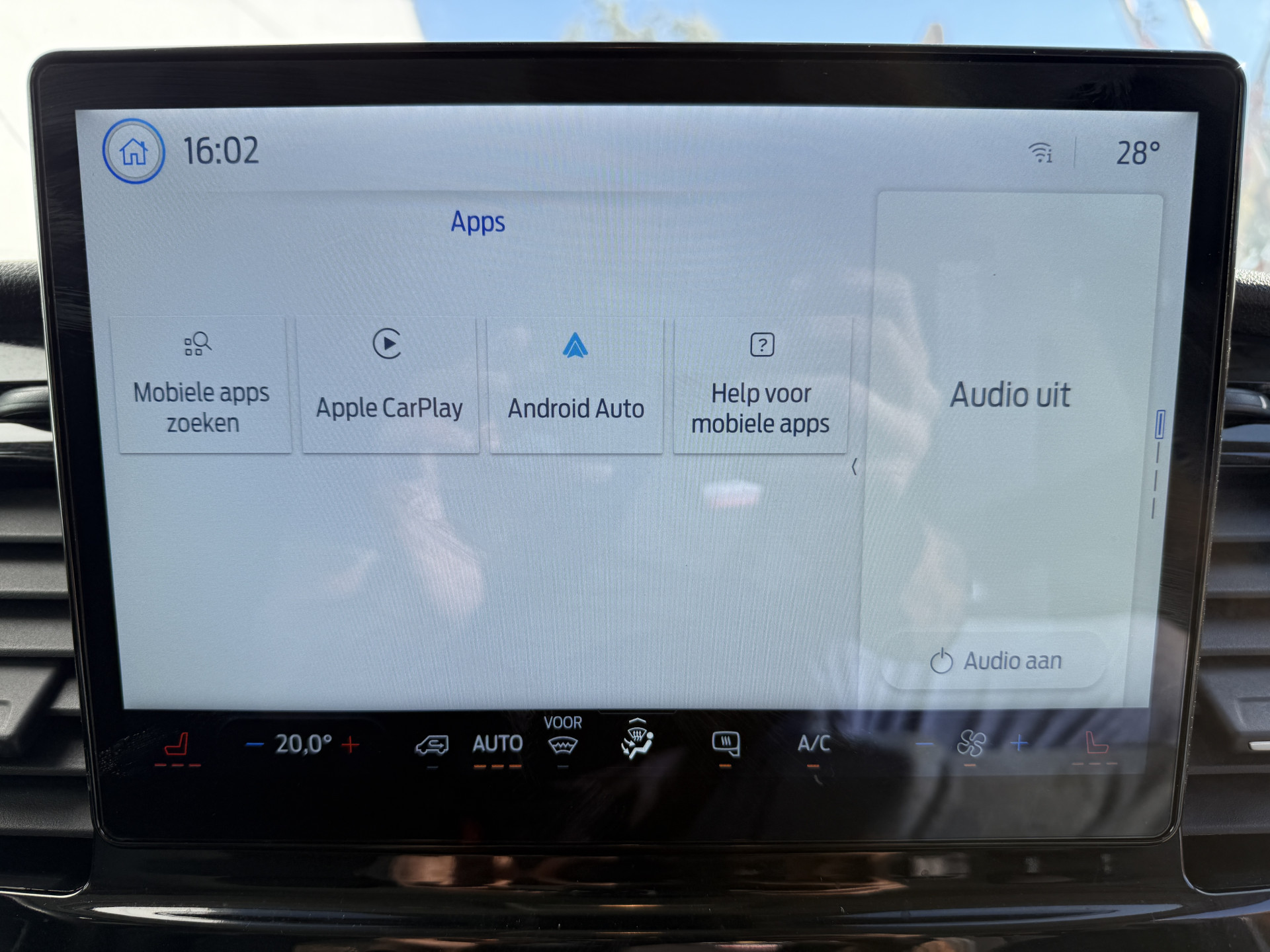 Ford e-Transit 68kWh 184PK L4H3 317km WLTP 93.7% (SOH) BEV Snelladen Carplay Climate control 360° Camera Parkeersensoren v+a Stoelverwarming