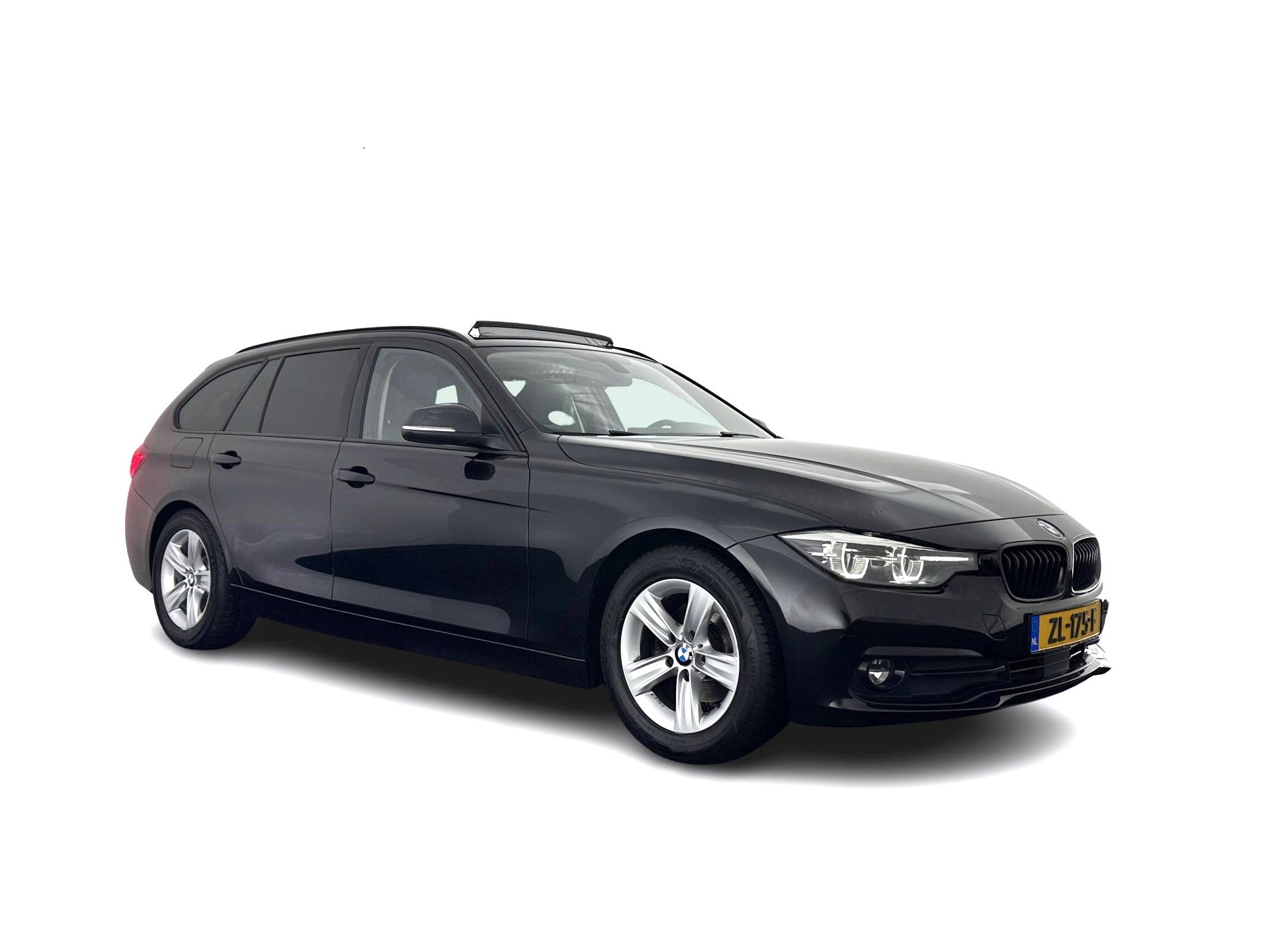 BMW 3-serie Touring 320d EDE Executive Aut. *PANO | LEATHER | FULL-LED | DIGI-COCKPIT | HEATED-SPORTSEATS | NAVI-FULLMAP | PRIVACY-GLASS | ECC | KEYLESS | LANE-ASSIST | PDC | CRUISE | TOWBAR | 18''ALU*