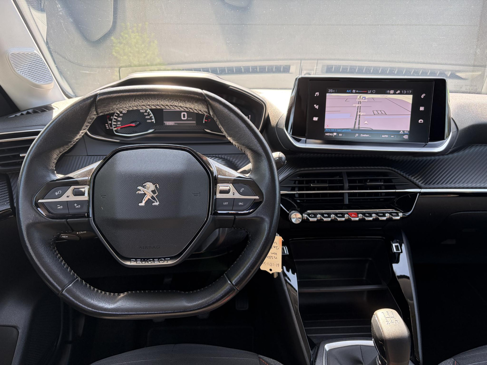 Peugeot 208 1.2 PureTech Blue Lease Active 2e Eigenaar,D-riem vv in 11-2025,Camera,Navi,Carplay,75pk,Clima,Cruise,Rijstrooksensor,Pdc,Lm velgen,N.A.P,Apk tot 11-2027