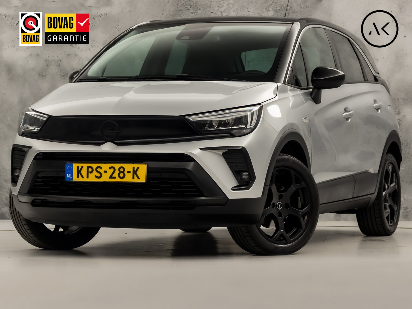 Opel Crossland 1.2 Turbo GS Sport Automaat 131Pk (TWO TONE, GROOT NAVI, APPLE CARPLAY, 360 CAMERA, LM VELGEN, STOELVERWARMING, NIEUWE APK, NIEUWSTAAT)