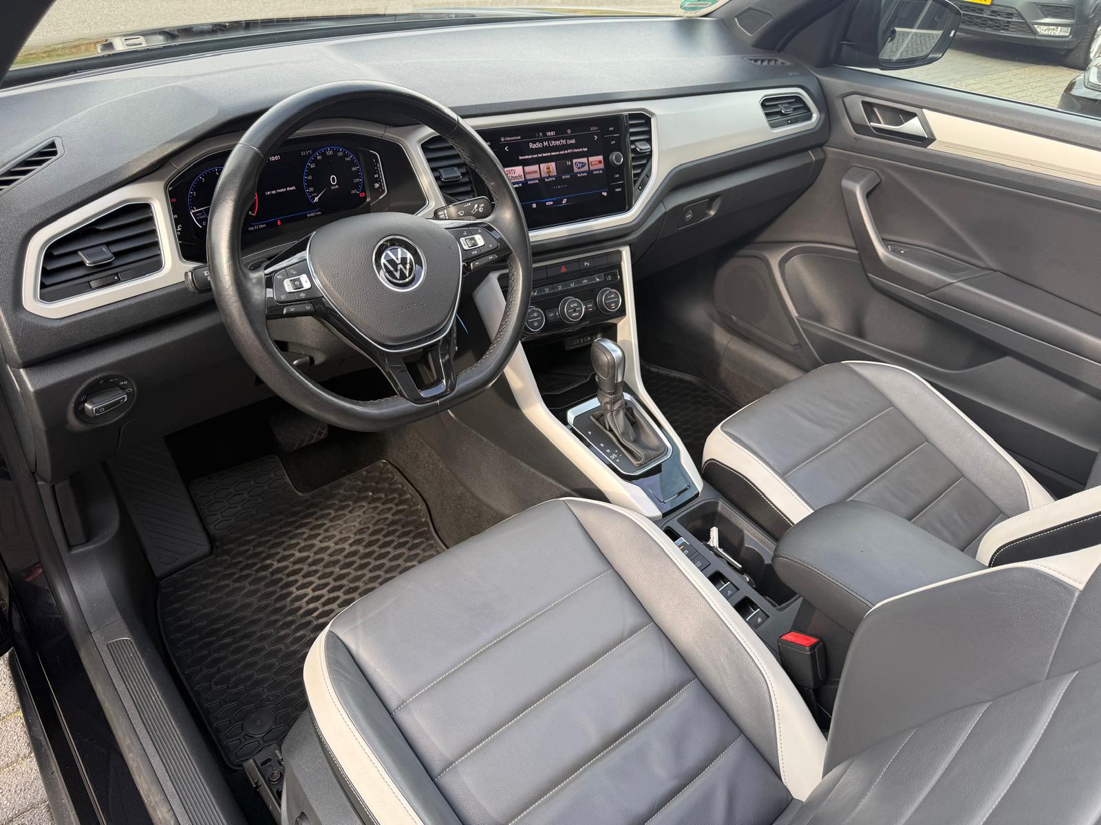 Volkswagen T-Roc Cabrio 1.5 TSI Style | 2E EIGENAAR | 3/6/12 MND GARANTIE | AUTOMAAT | DIGITAL DASH | ACC | LED | CARPLAY | DAB | STOEL/STUUR VERW. |