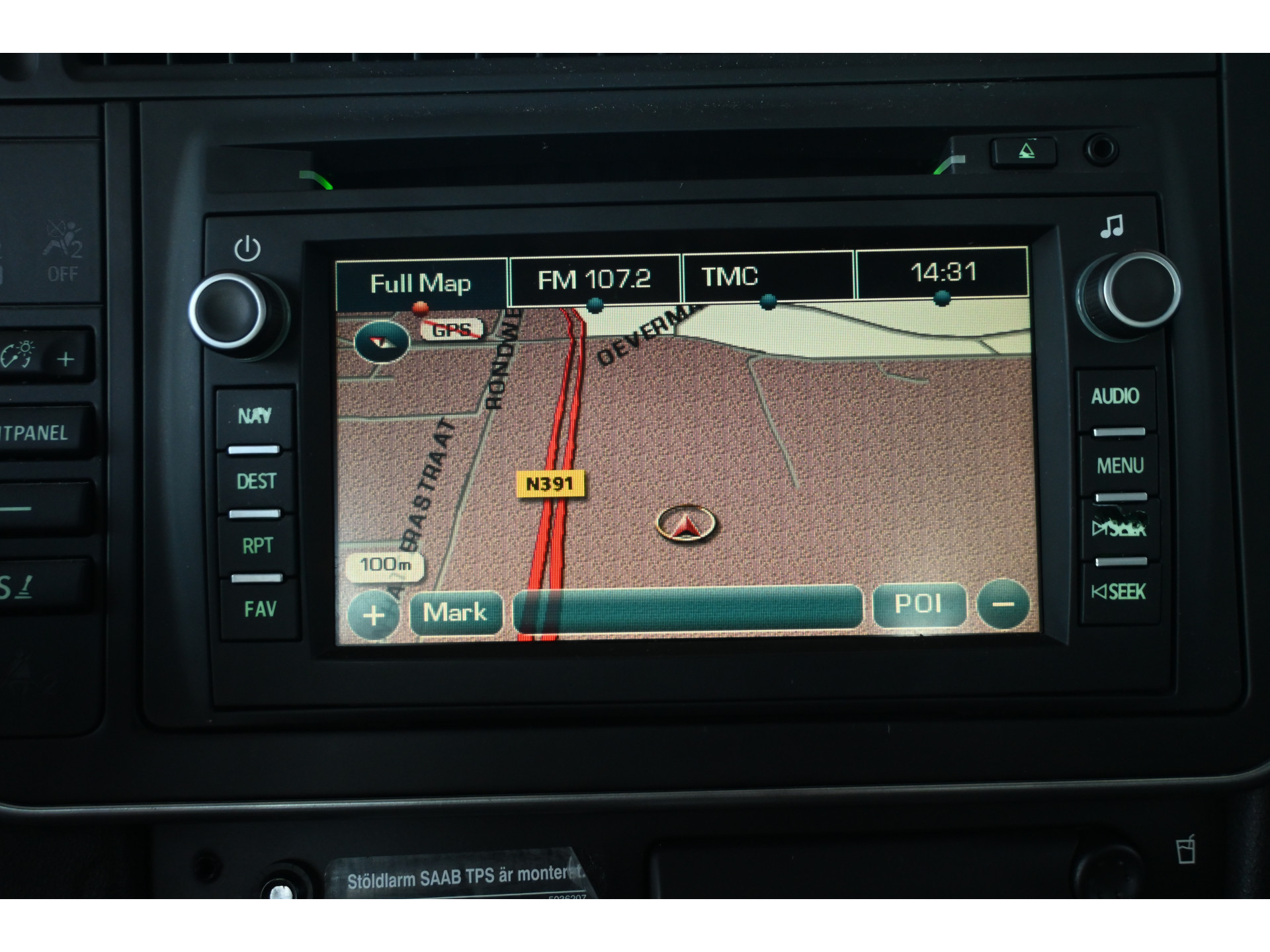 Saab 9-3 Sport Sedan 1.8t Norden Automaat Clima Navigatie Cruise Control Rijklaarprijs! Inruil Mogelijk!