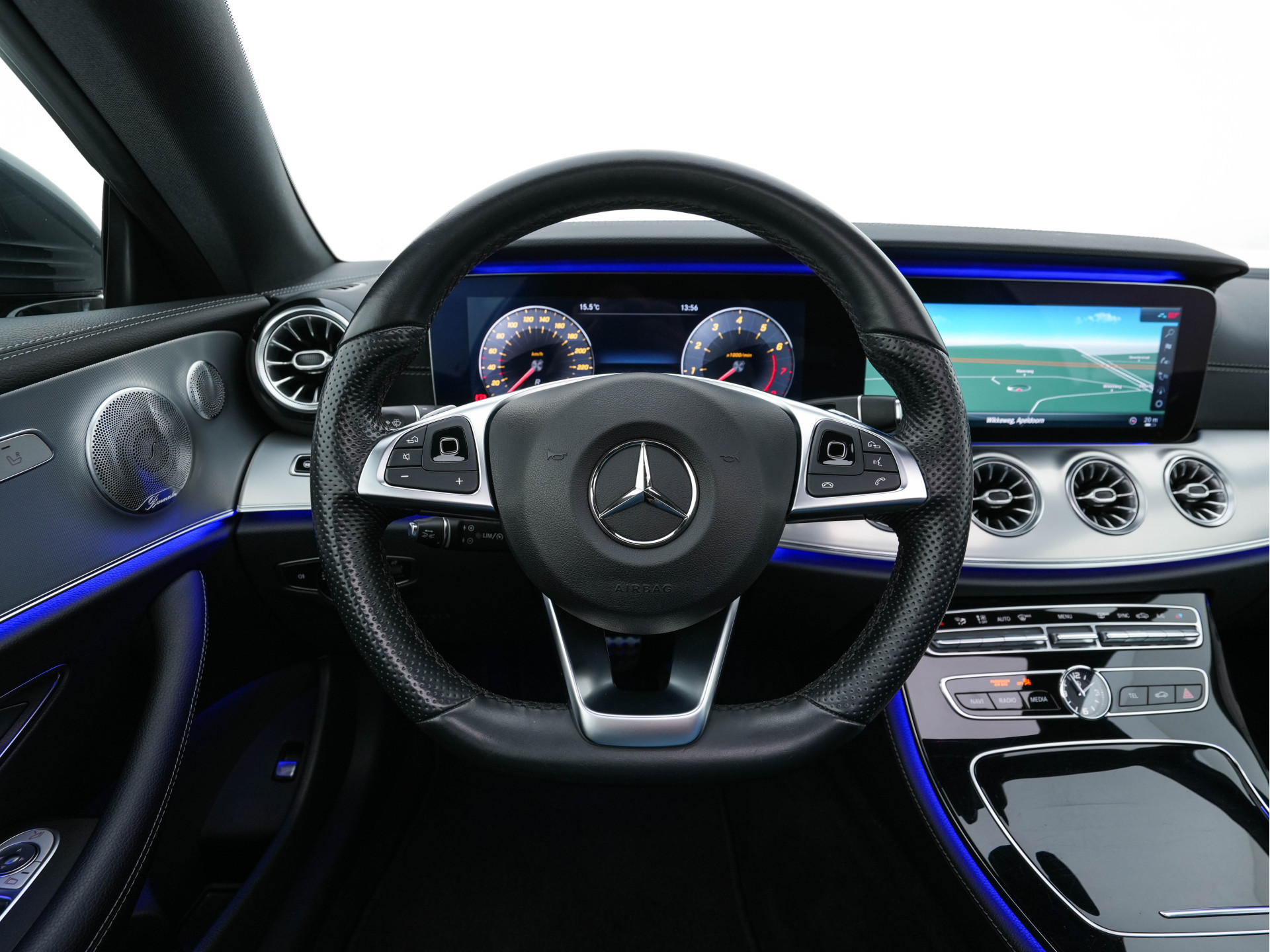 Mercedes-Benz E-klasse Coupé 400 AMG-Sportpack 4Motion Premium Plus Aut. *PANO | LEATHER | BURMESTER-AUDIO | WIDESCREEN-COCKPIT |  FULL-LED | NAVI-FULLMAP | CAMERA | SHIFT-PADDLES | CRUISE | AMBIENT-LIGHT | SPORT-SEATS | 19"ALU*