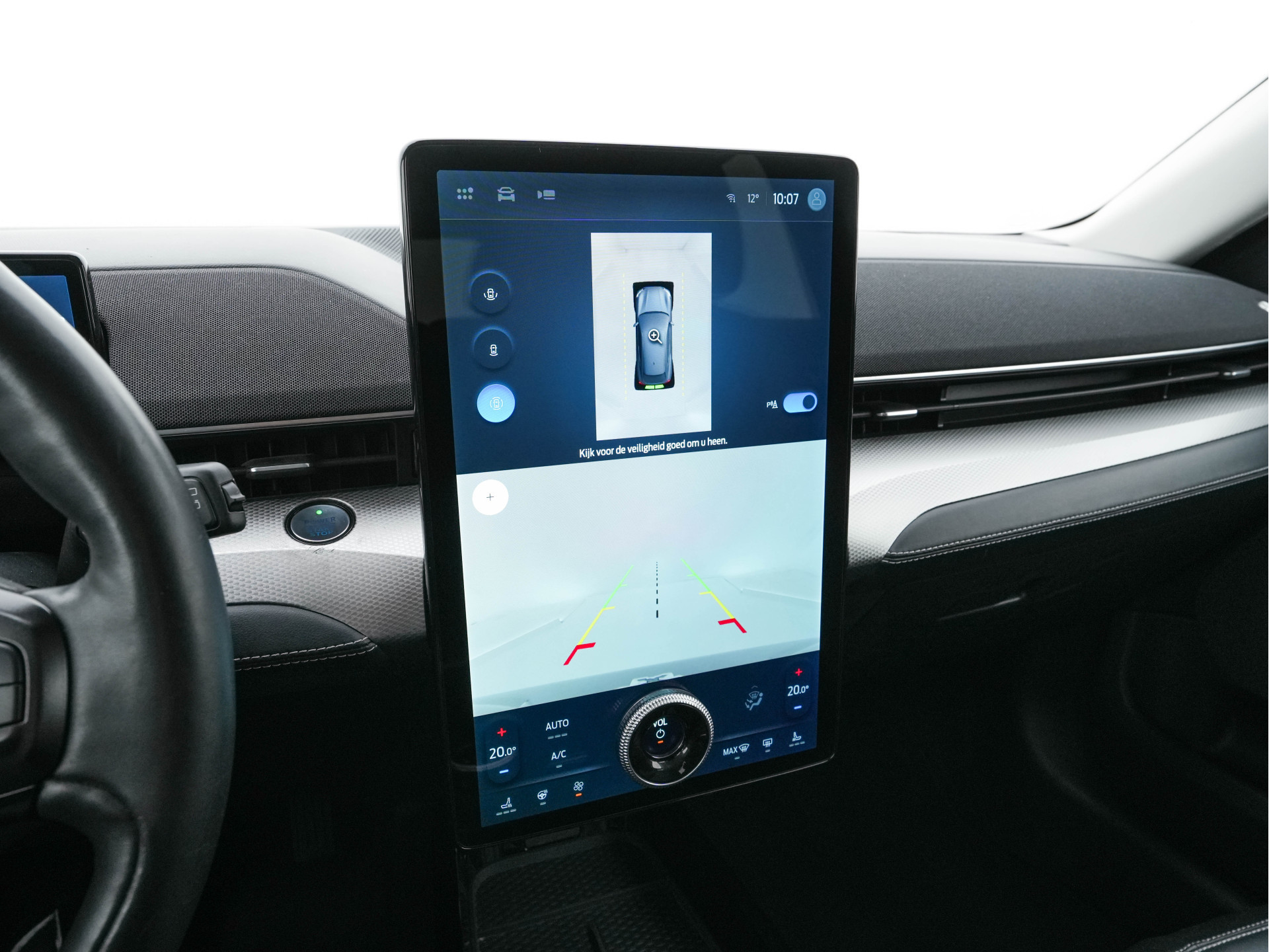 Ford Mustang Mach-E RWD 75 kWh (3-Fase-11 kW) {SOH-90%} (INCL-BTW) Aut.*LEATHER | FULL-LED | DAB | DIGI-COCKPIT | KEYLESS | NAVI-FULLMAP | CARPLAY | HEATED-COMFORTSEATS | TOPVIEW |  ADAPTIVE-CRUISE | PRIVACY-GLASS | 18'' ALU*